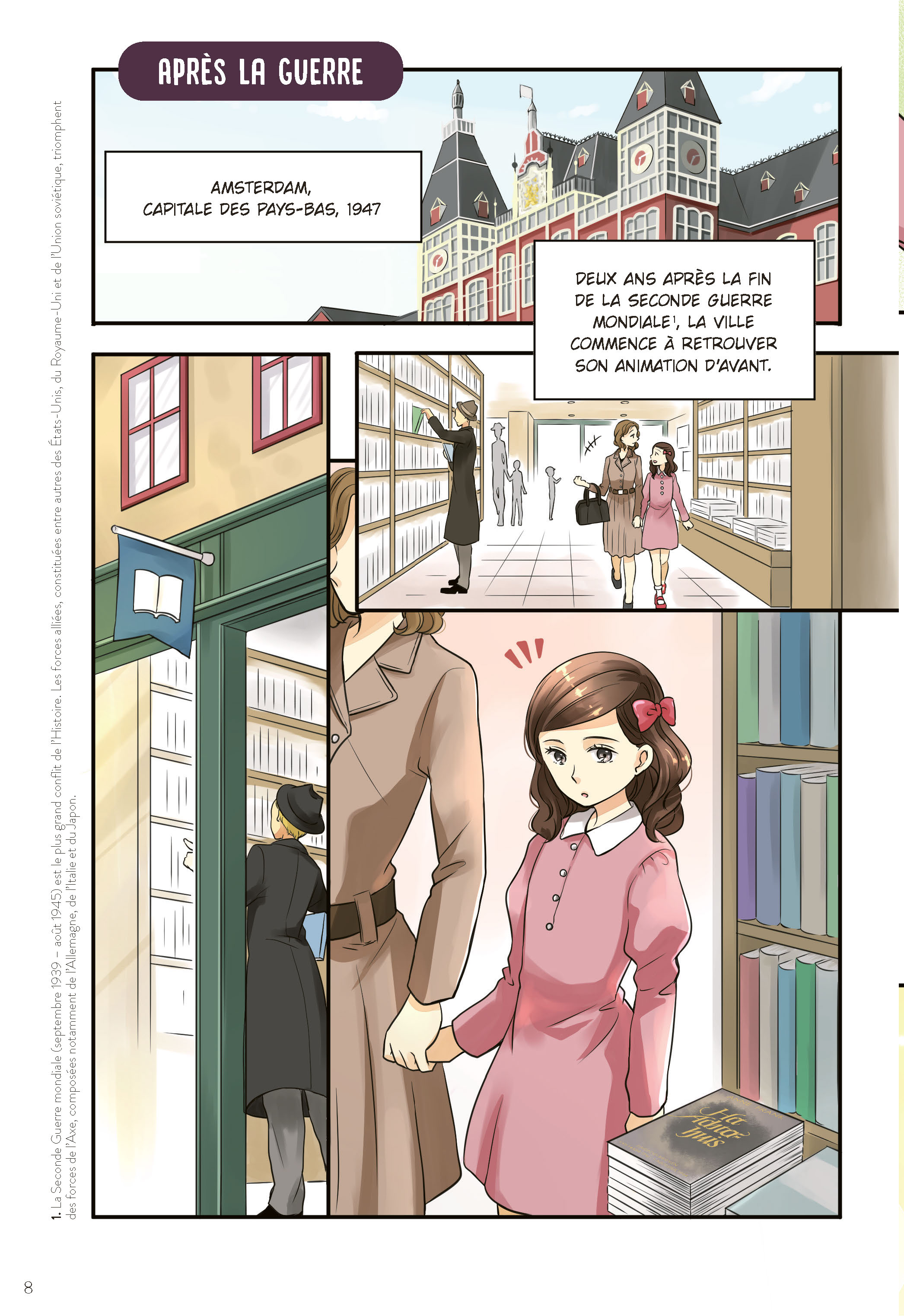 LE XXE SIECLE EN MANGA T4 ANNE FRANK