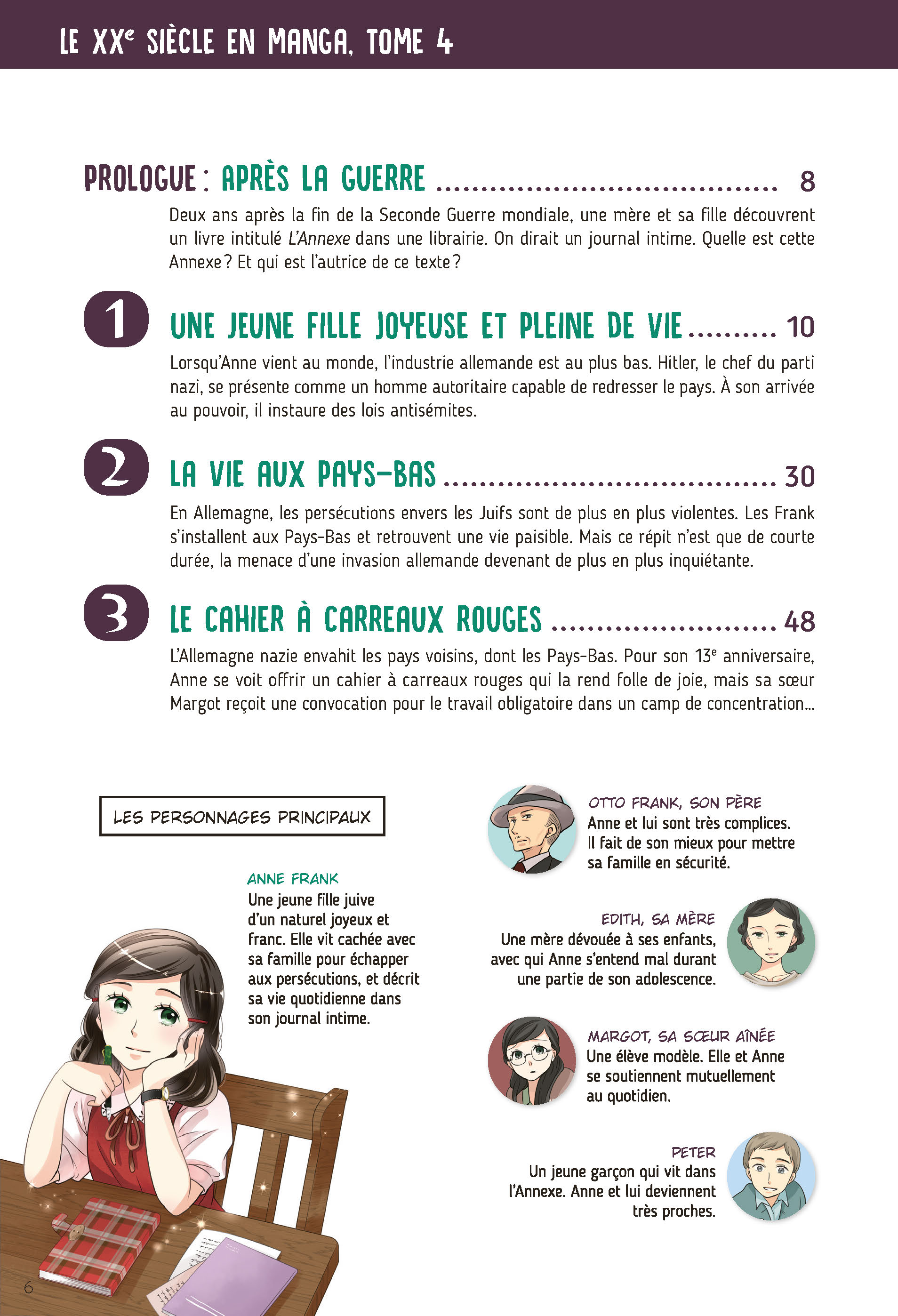 LE XXE SIECLE EN MANGA T4 ANNE FRANK