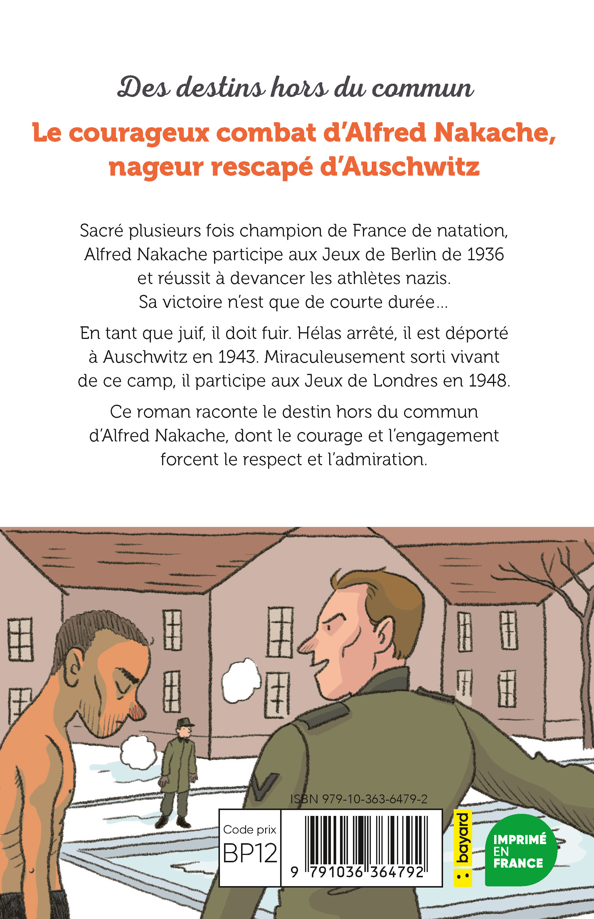 LE COURAGEUX COMBAT DE ALFRED NAKACHE, NAGEUR RESCAPE D