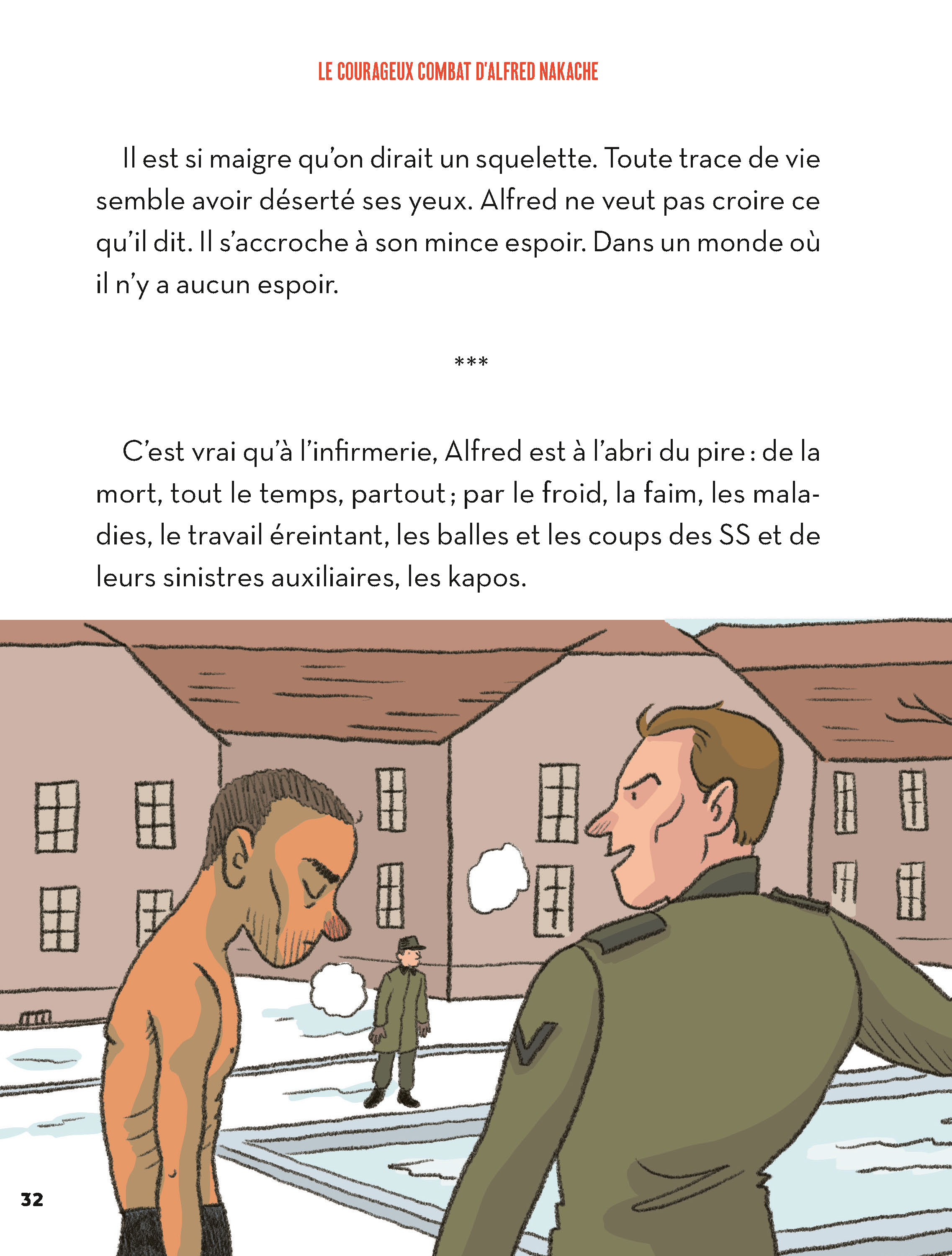 LE COURAGEUX COMBAT DE ALFRED NAKACHE, NAGEUR RESCAPE D