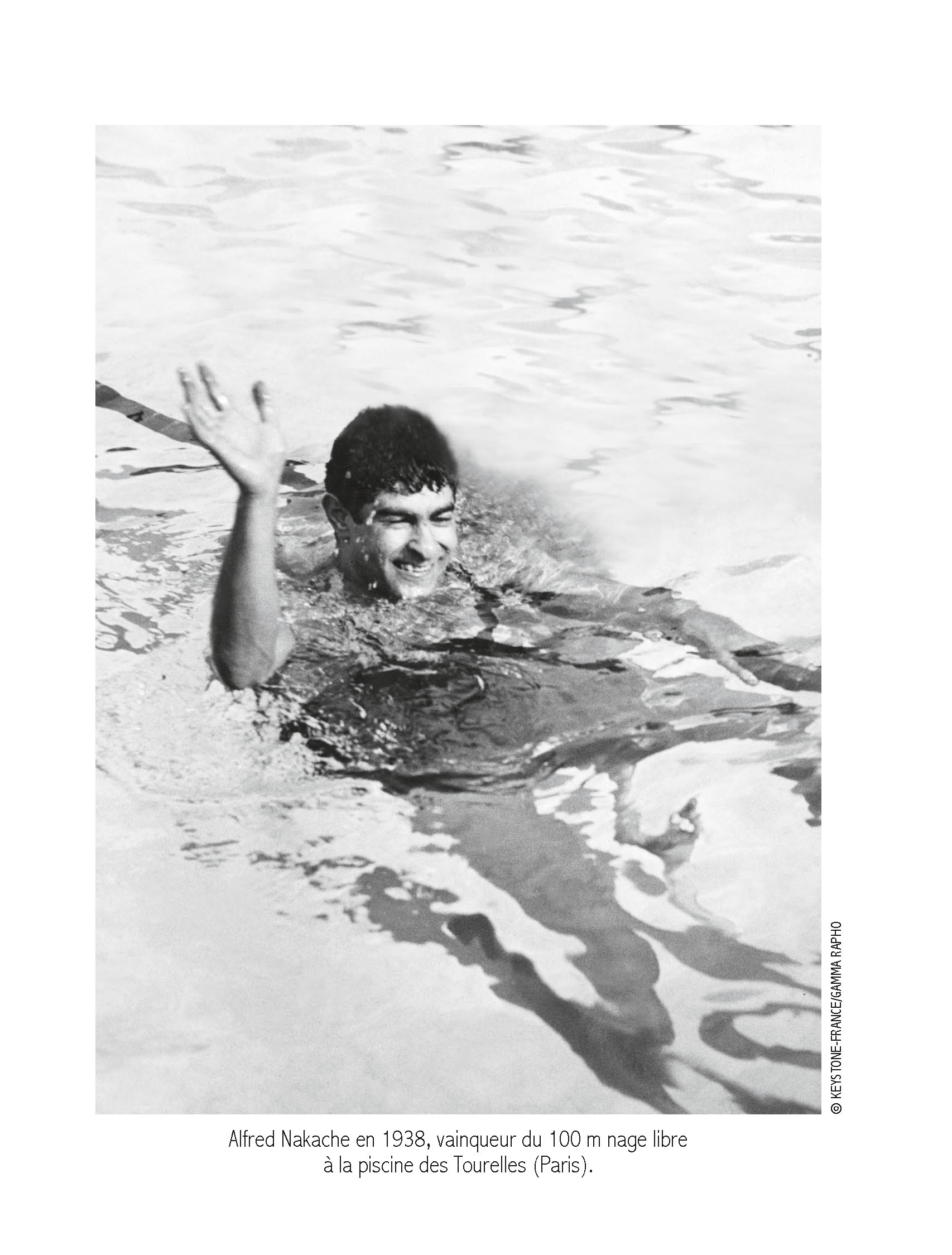 LE COURAGEUX COMBAT DE ALFRED NAKACHE, NAGEUR RESCAPE D