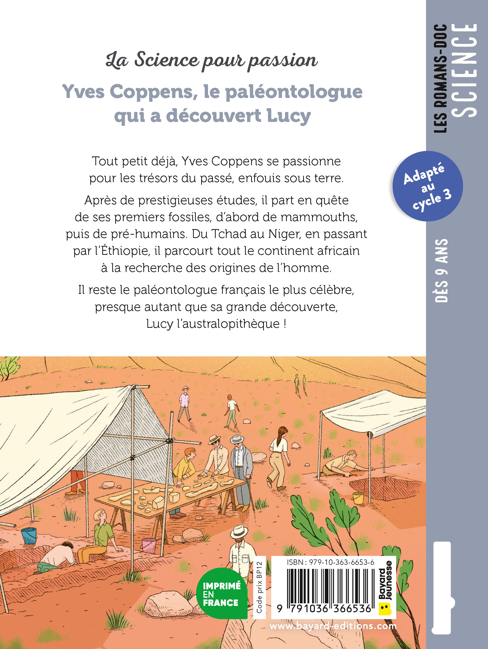 YVES COPPENS, LE PALEONTOLOGUE QUI A DECOUVERTE LUCY