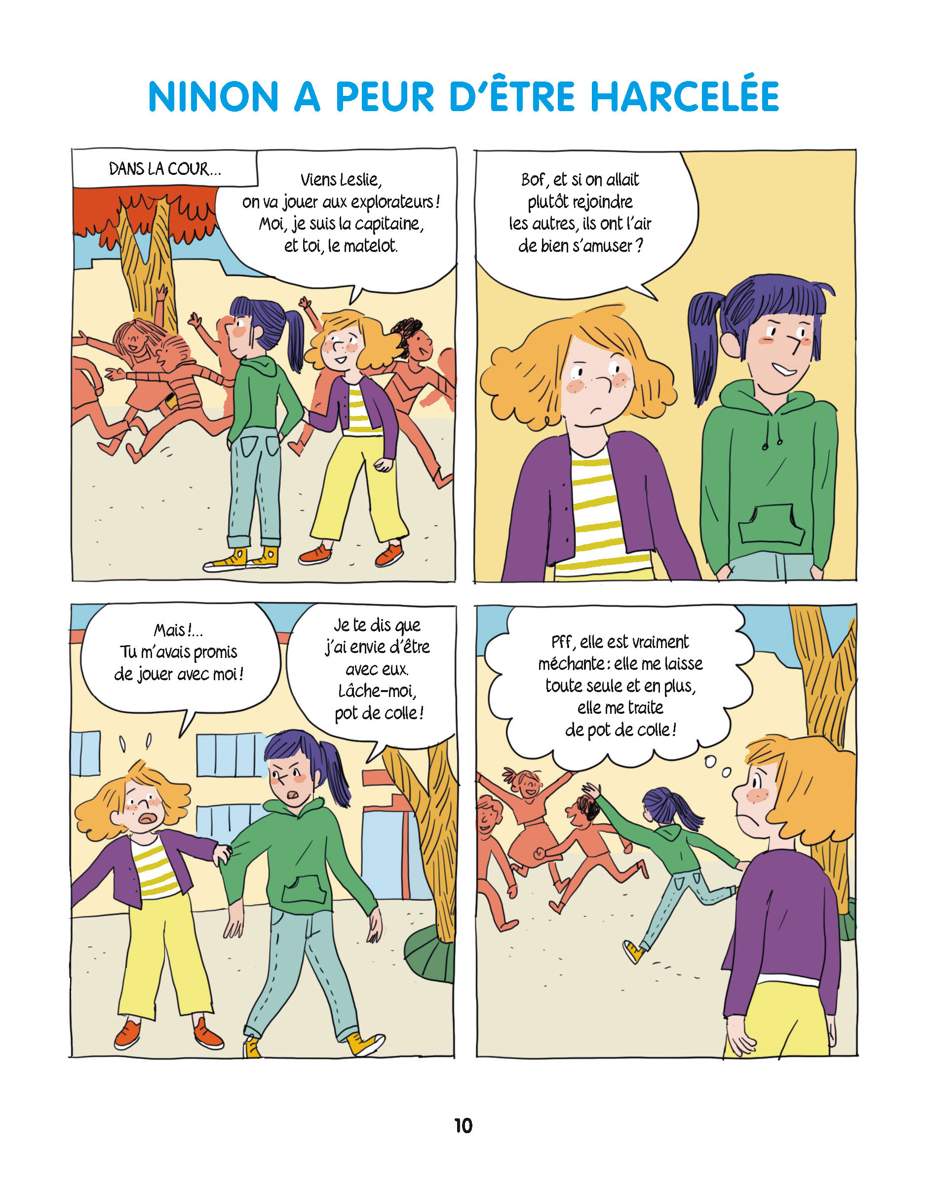 LE PETIT LIVRE POUR DIRE STOP AU HARCELEMENT A L