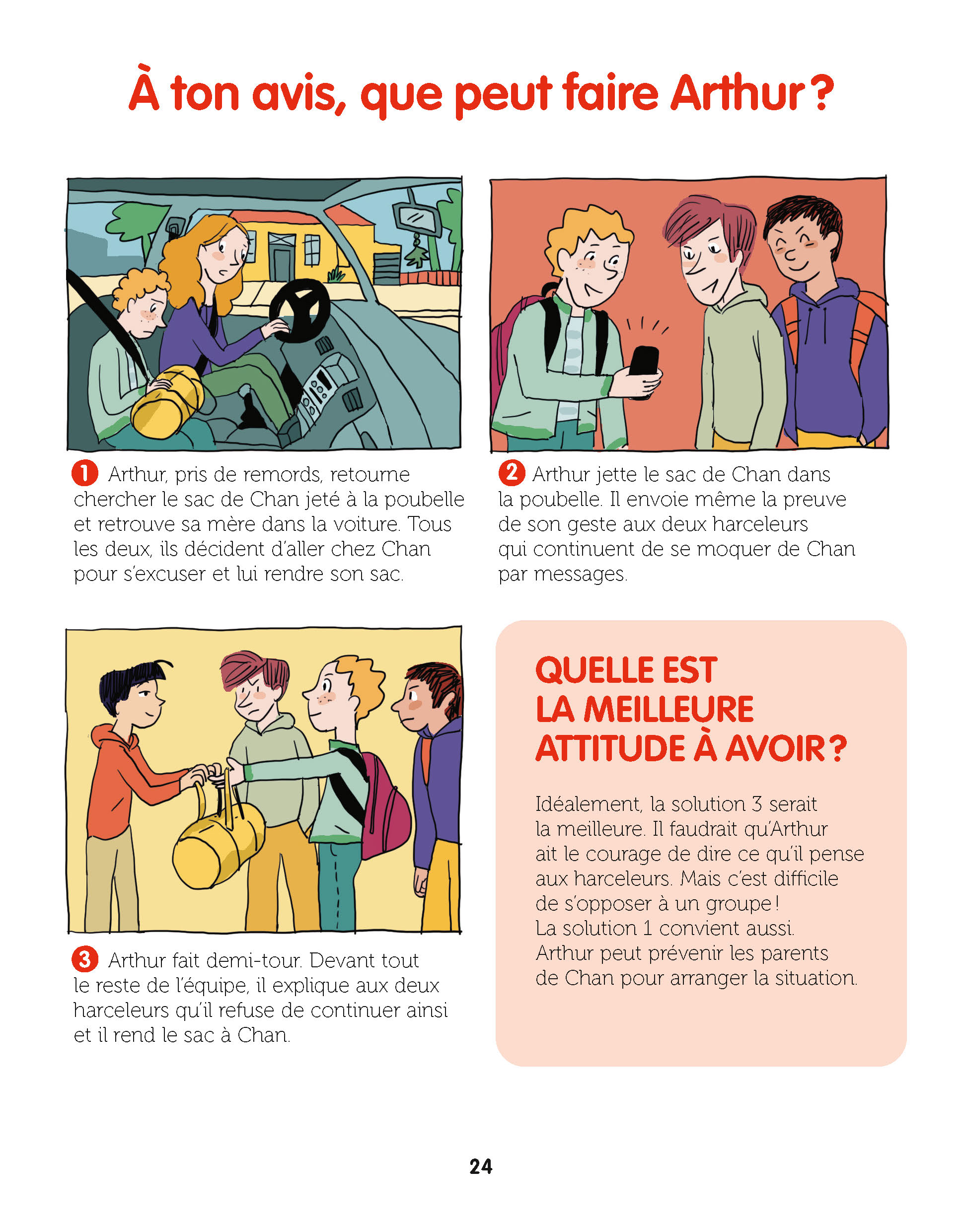 LE PETIT LIVRE POUR DIRE STOP AU HARCELEMENT A L