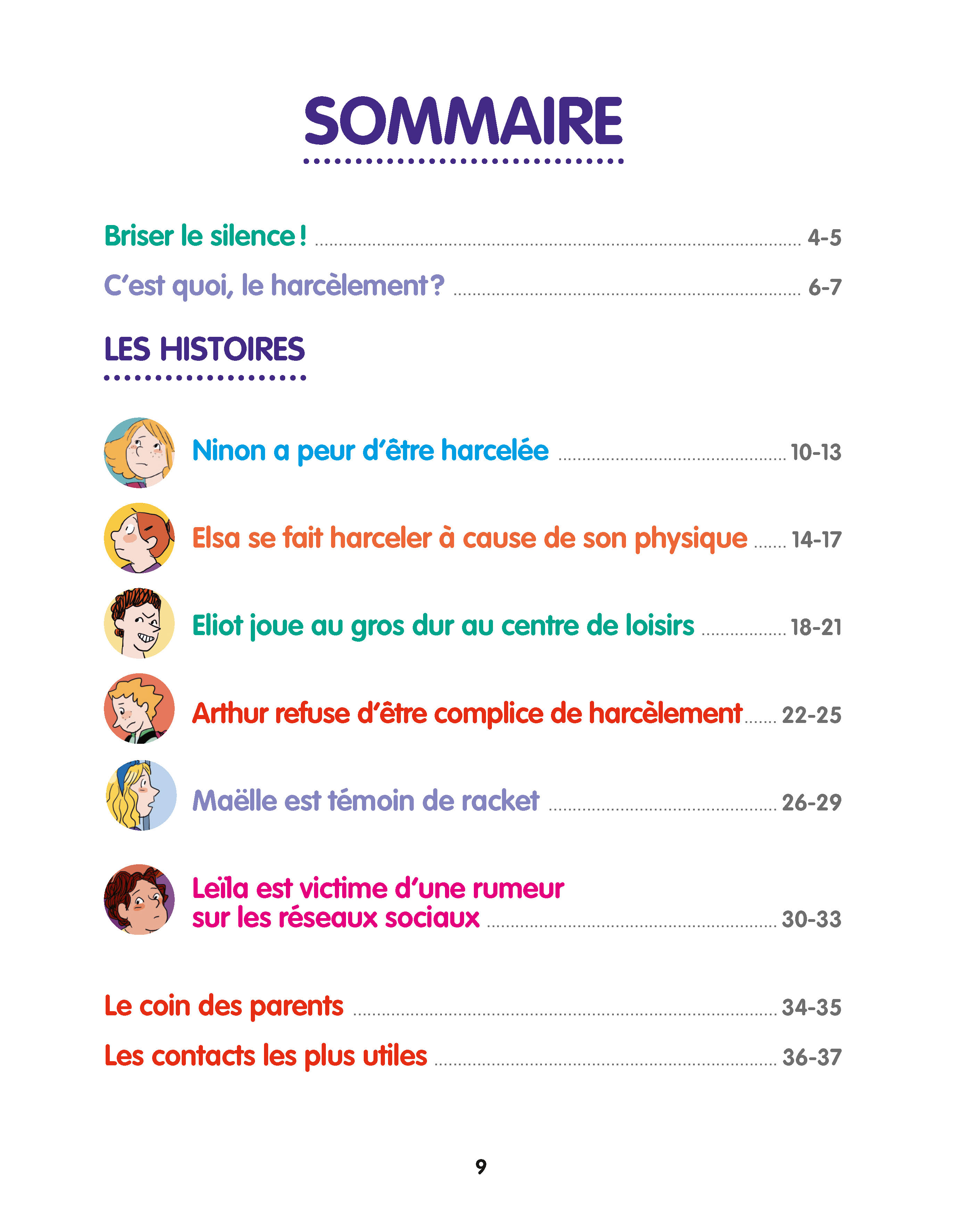 LE PETIT LIVRE POUR DIRE STOP AU HARCELEMENT A L