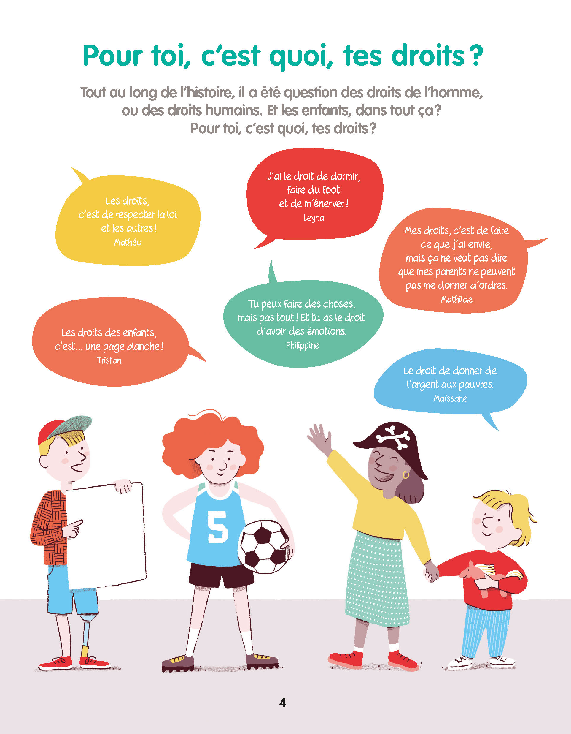 LE PETIT LIVRE POUR PARLER DES DROITS DES ENFANTS
