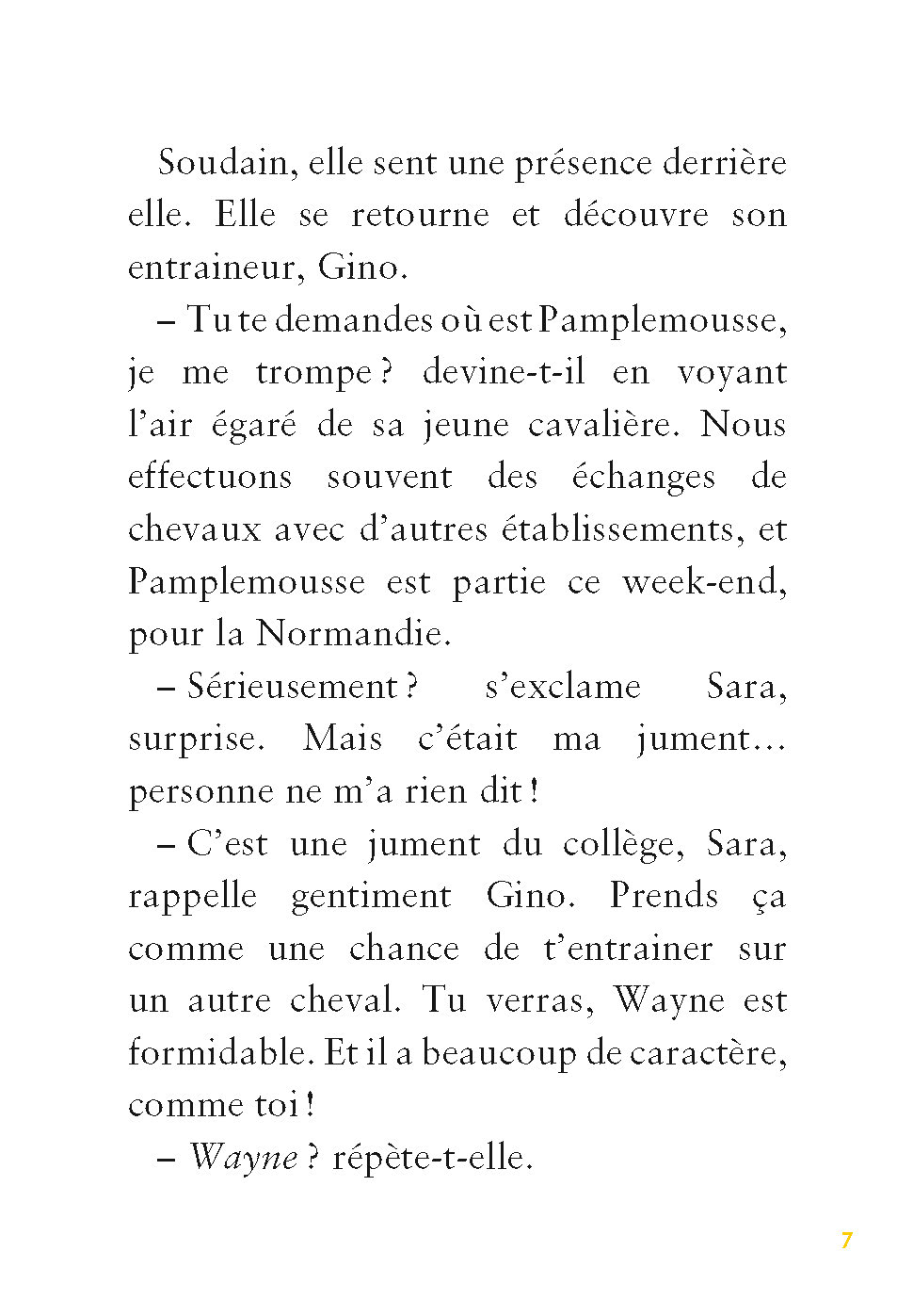 LE GRAND SAUT DE SARA - GRAINES DE CHAMPIONS T4
