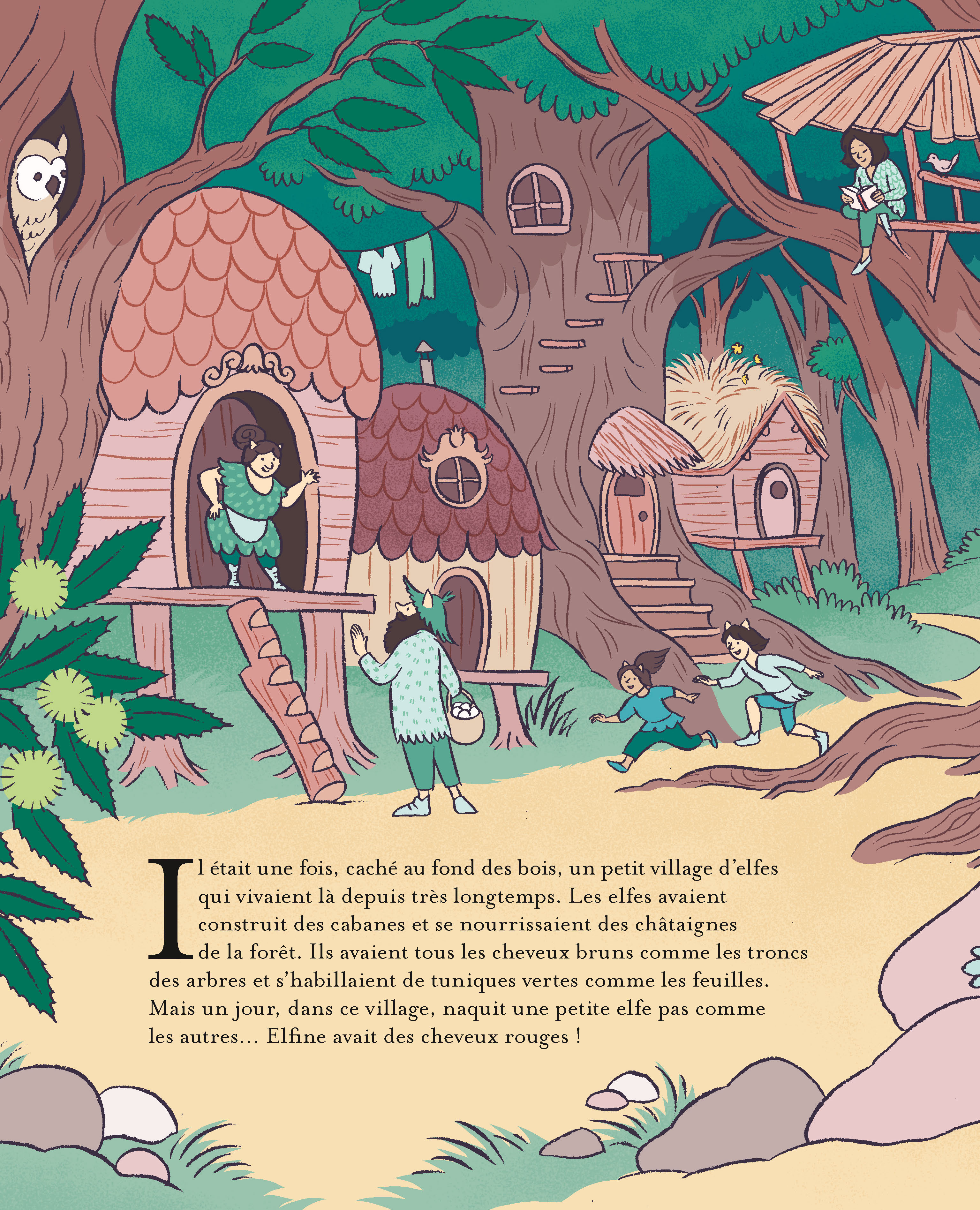 LA PETITE ELFE PAS COMME LES AUTRES