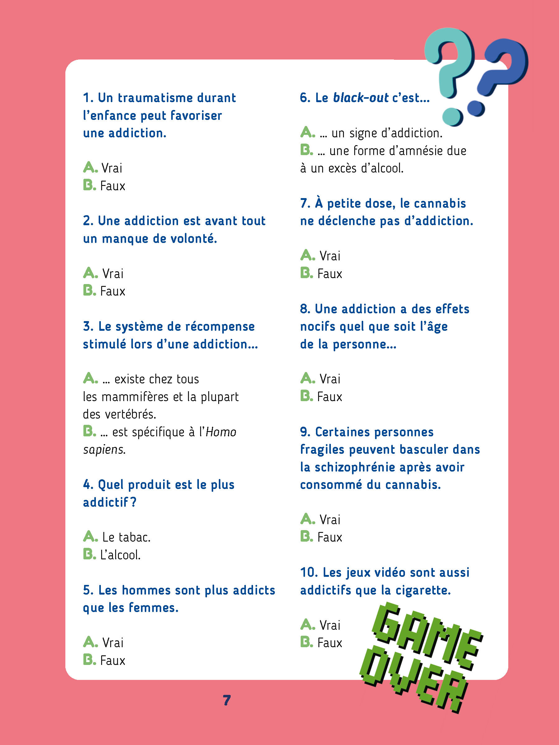 EST-CE QUE JE SUIS ACCRO ?