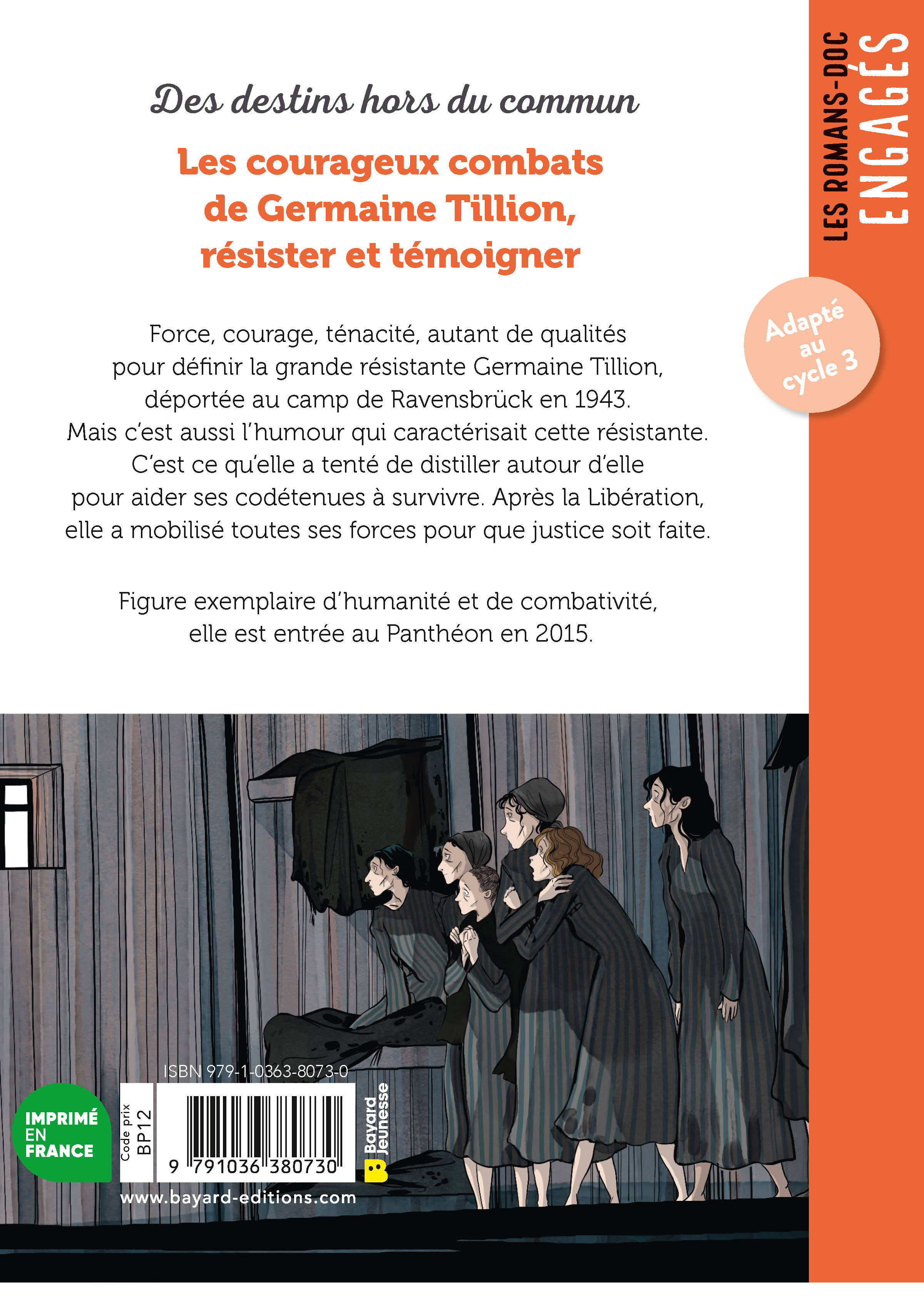 LES COURAGEUX COMBATS DE GERMAINE TILLION