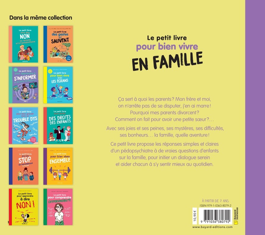 PETIT LIVRE POUR BIEN VIVRE EN FAMILLE