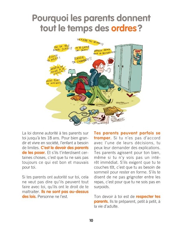 PETIT LIVRE POUR BIEN VIVRE EN FAMILLE