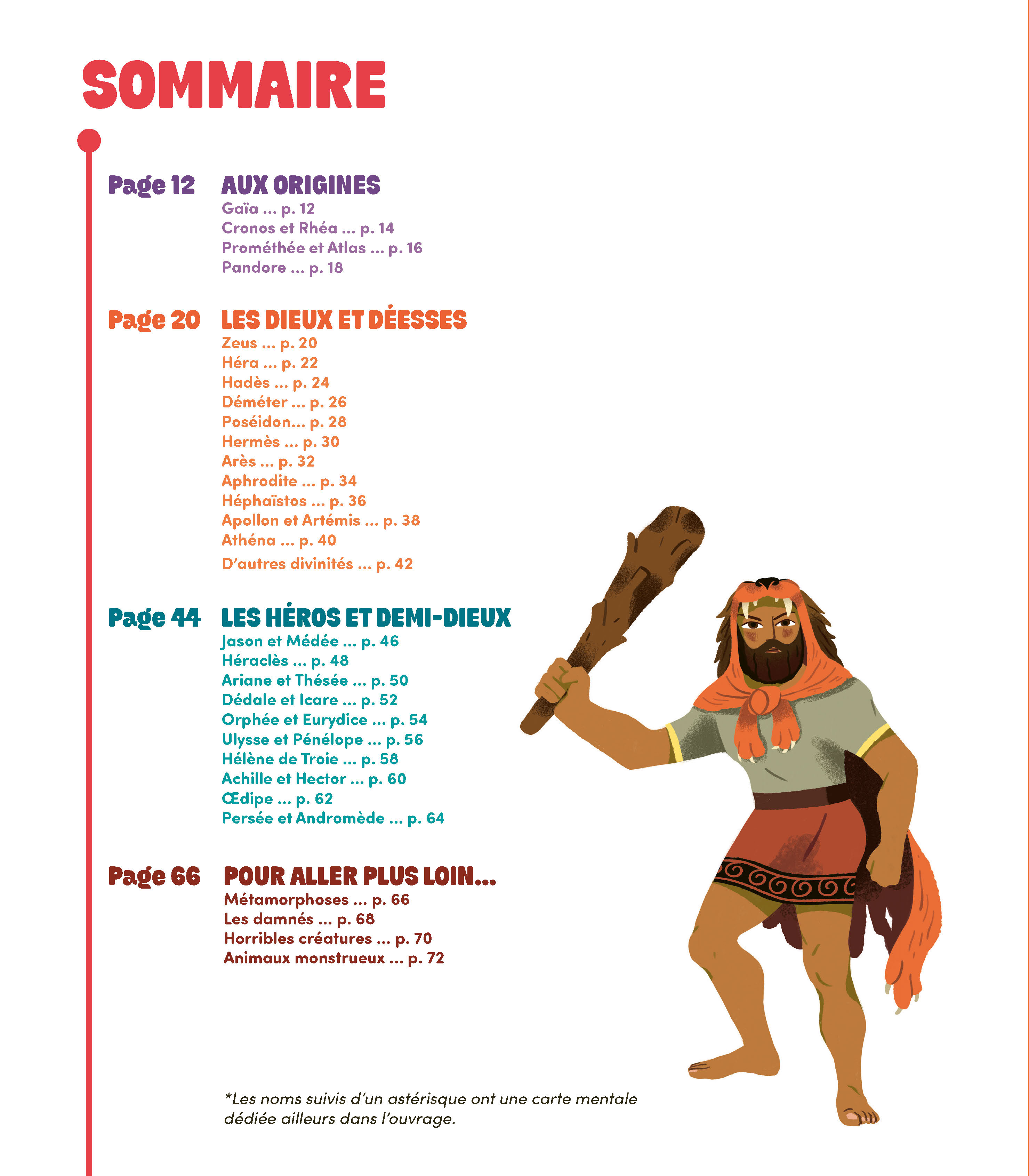 LA MYTHOLOGIE EN CARTES MENTALES