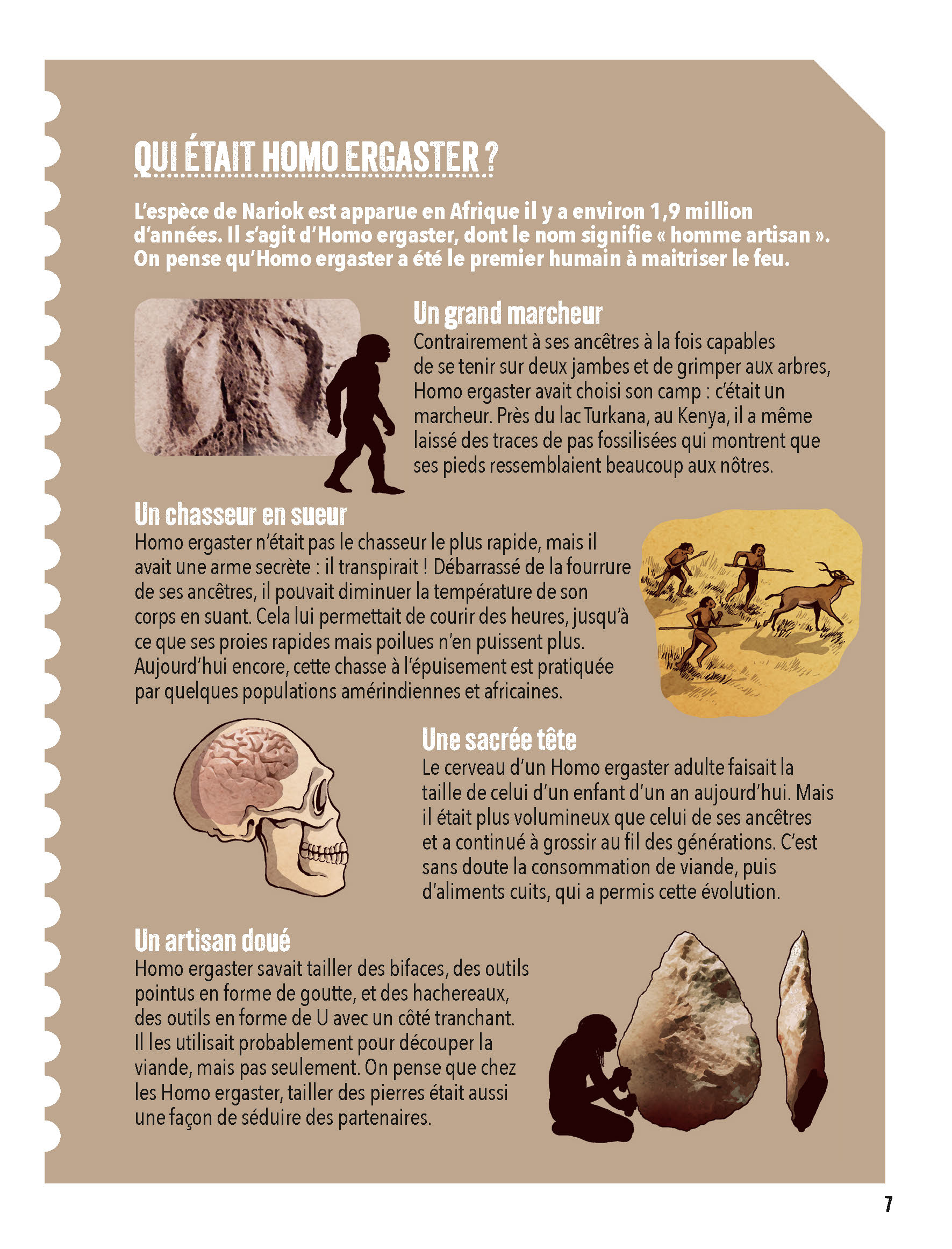 LA VERITABLE HISTOIRE DE NARIOK, ENFANT DE LA PREHISTOIRE QUI DECOUVRIT LE FEU