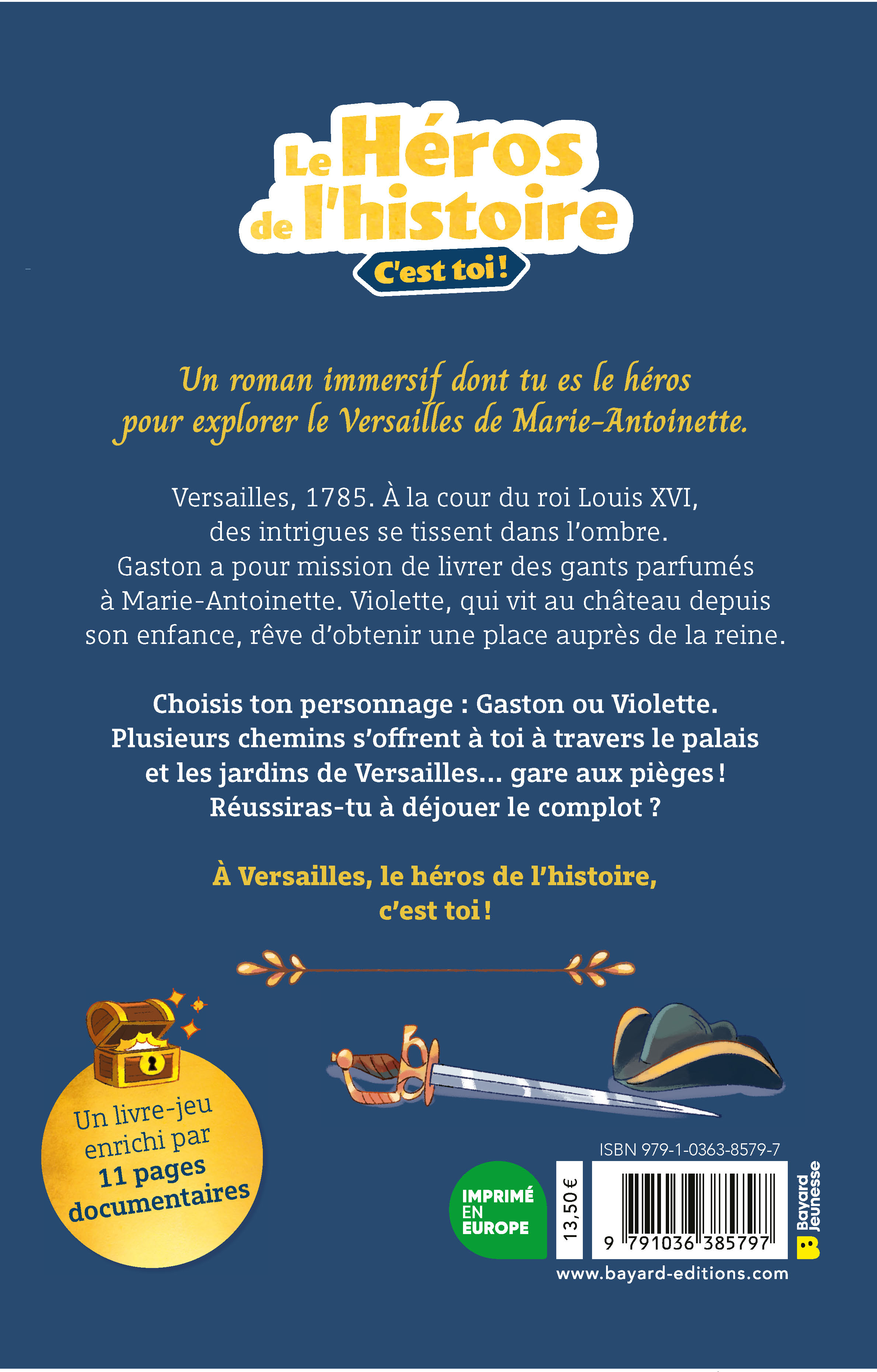 PANIQUE A VERSAILLES - LE HEROS DE L