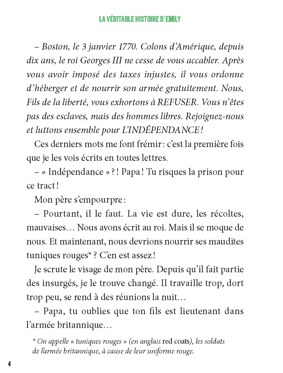 LA VERITABLE HISTOIRE D