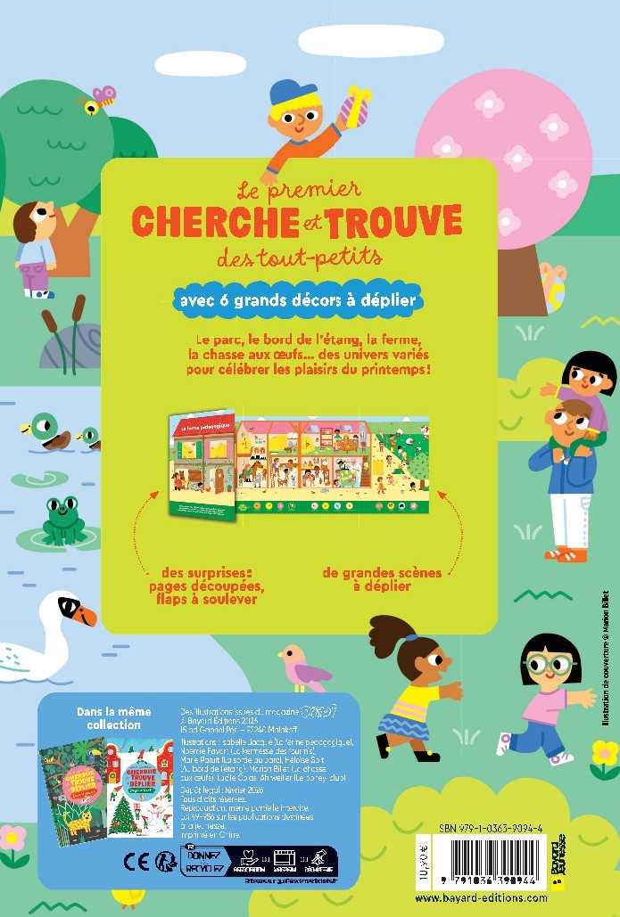 MON PREMIER CHERCHE ET TROUVE A DEPLIER - PRINTEMPS