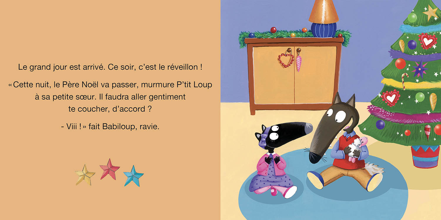 P'tit Loup Attend Le Père Noël