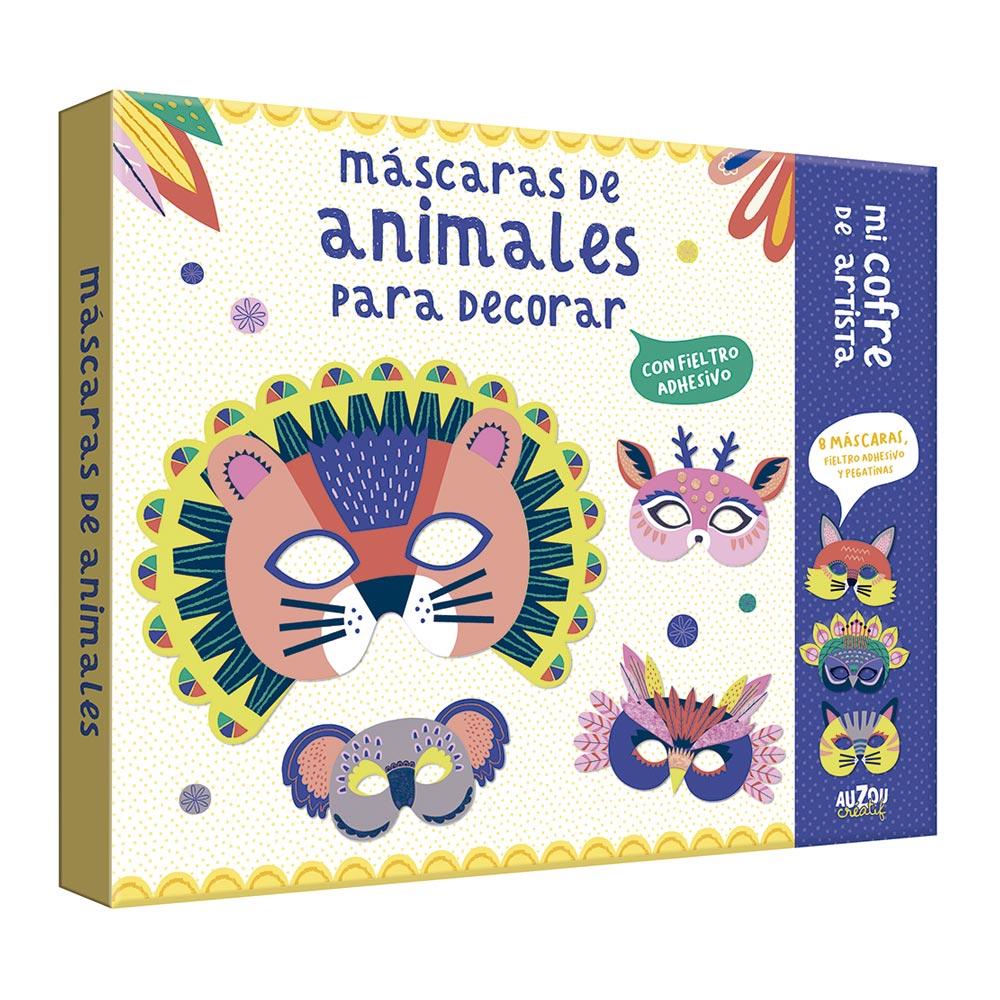 Estuche De Máscaras De Animales Para Decorar