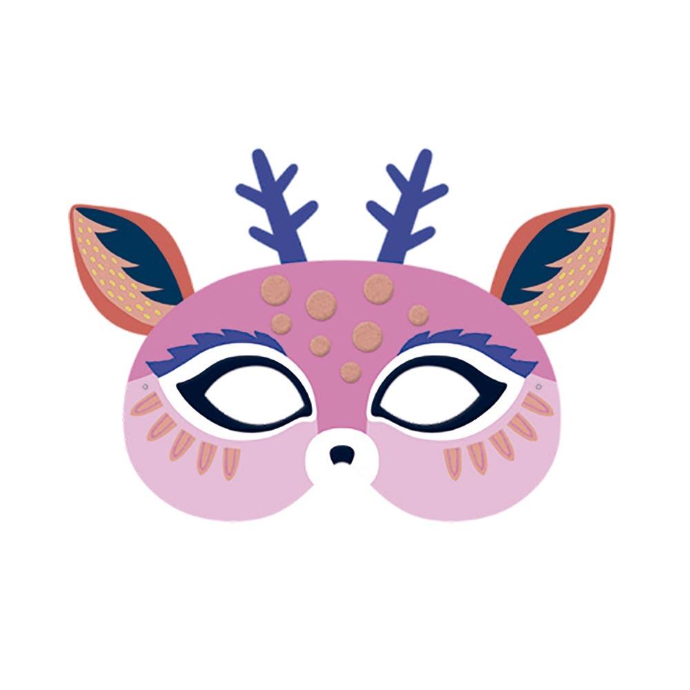 Estuche De Máscaras De Animales Para Decorar