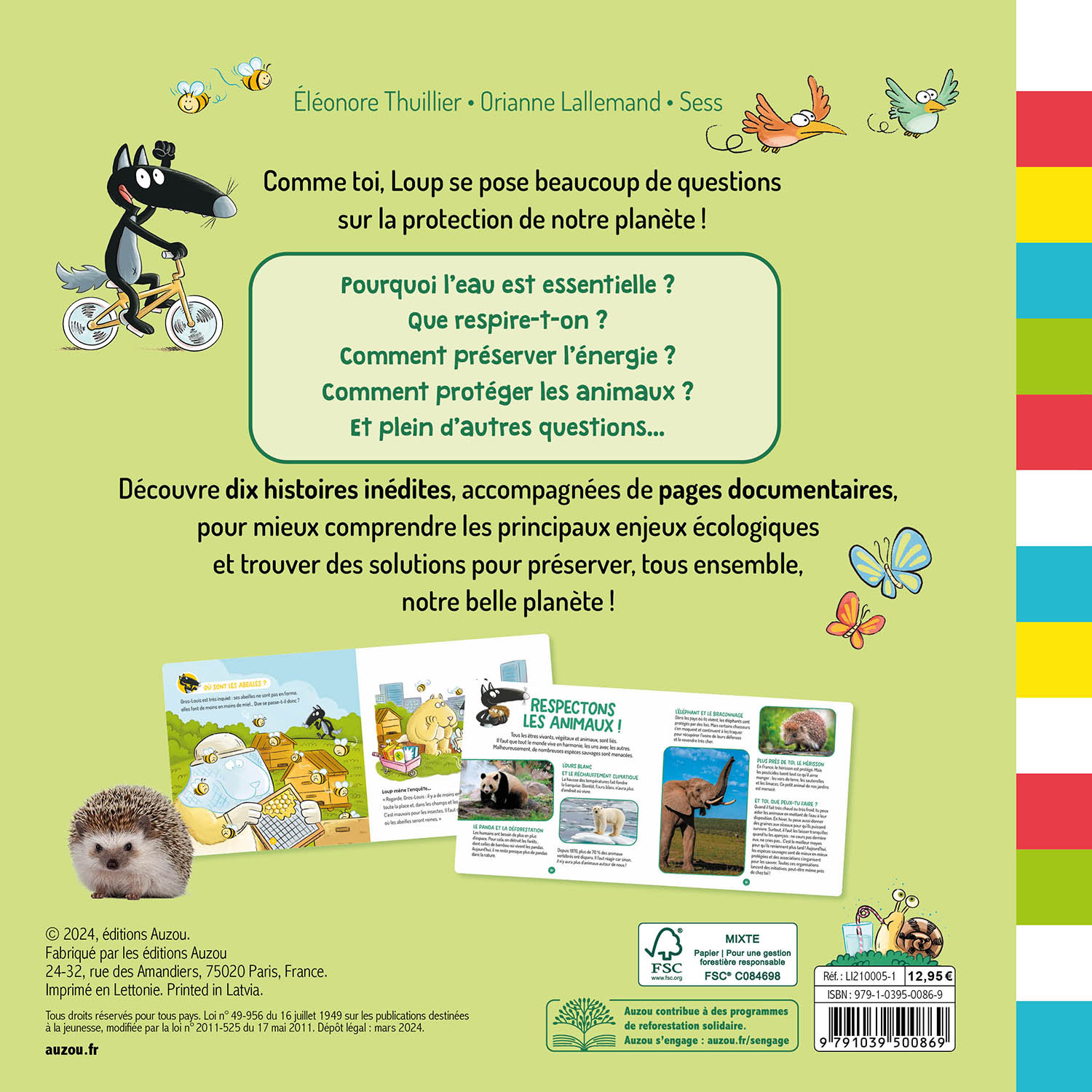 LES QUESTIONS DE LOUP - PROTEGER LA PLANETE