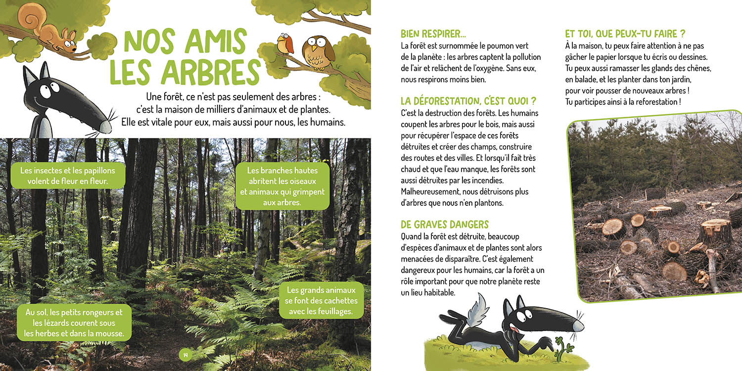 LES QUESTIONS DE LOUP - PROTEGER LA PLANETE