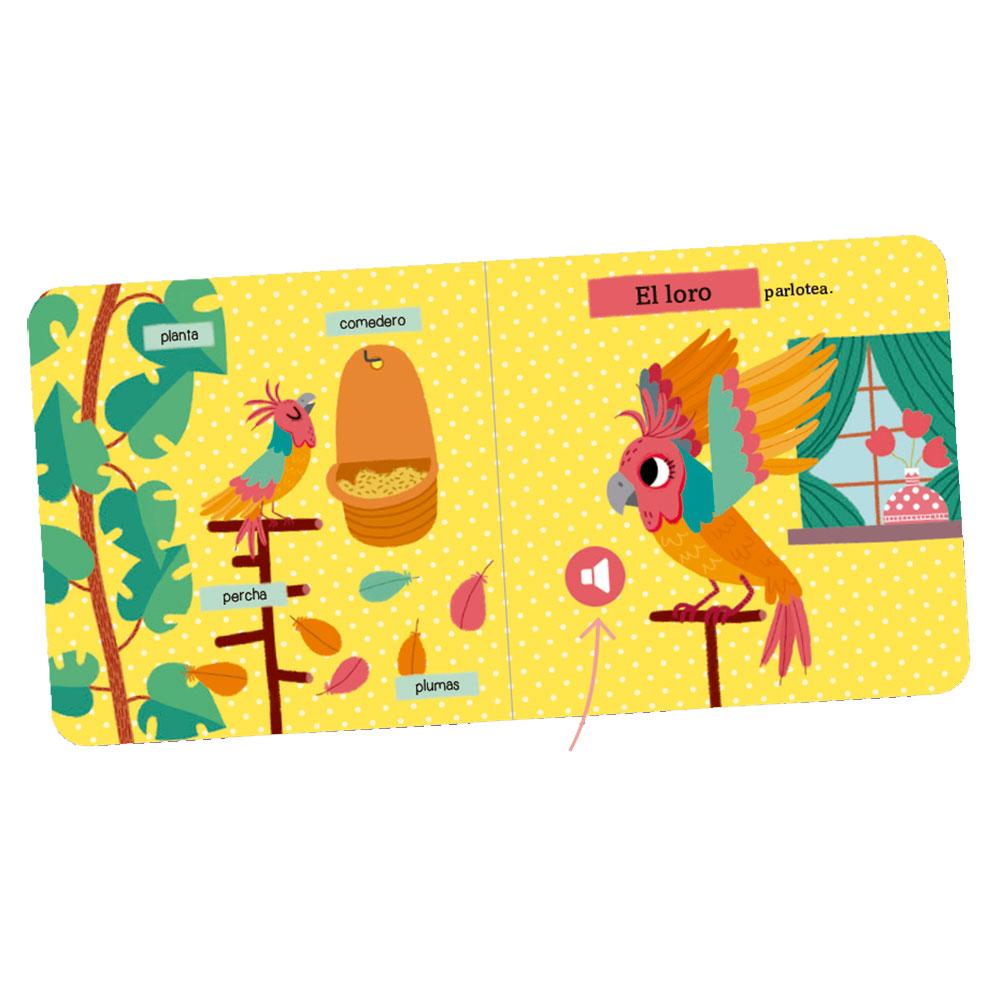 Libro De Sonidos. Animales De Compañía