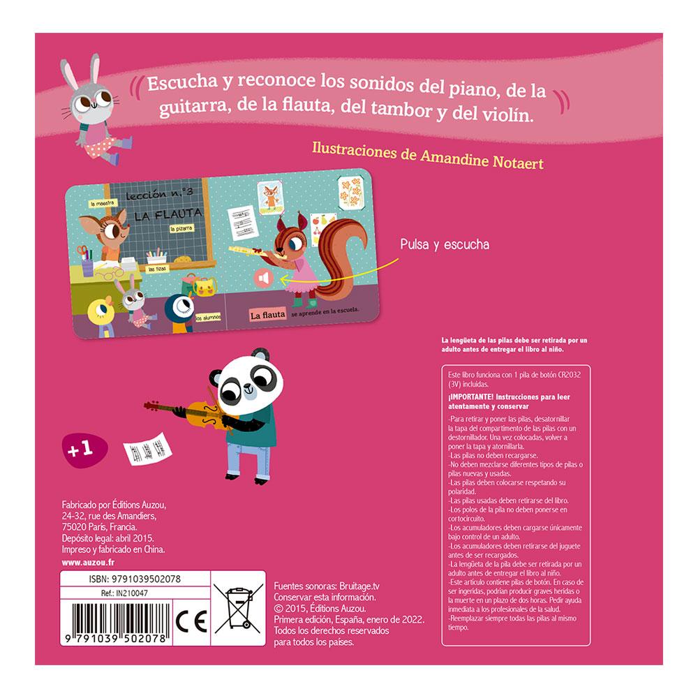 Mi Primer Libro De Imágenes Para Escuchar: Los Instrumentos De Música