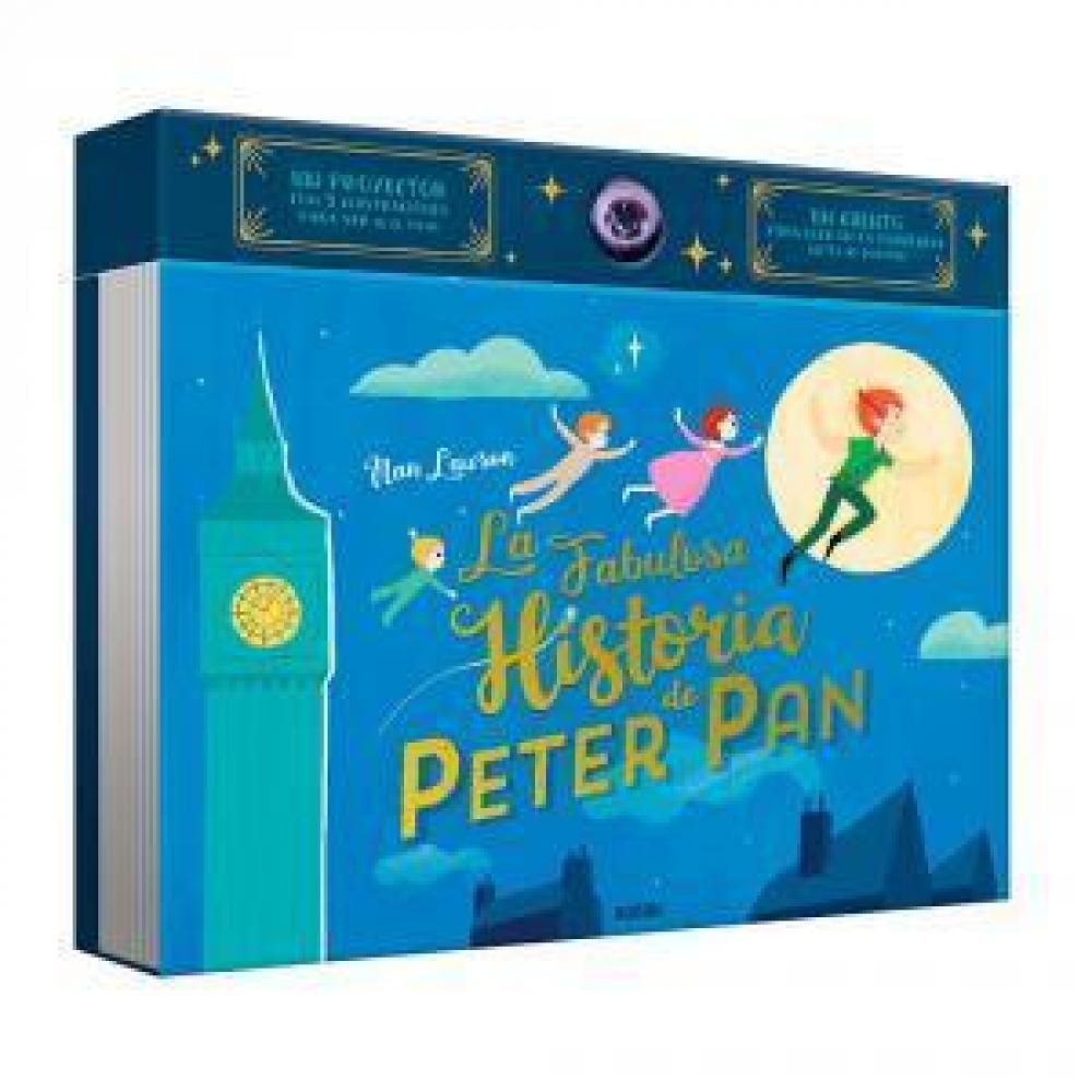 La Fabulosa Historia De Peter Pan. Libro Proyector