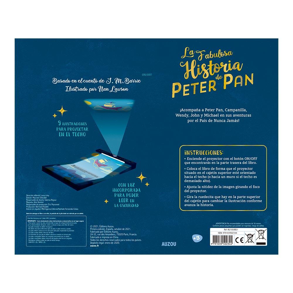 La Fabulosa Historia De Peter Pan. Libro Proyector