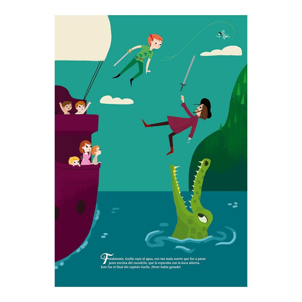 La Fabulosa Historia De Peter Pan. Libro Proyector