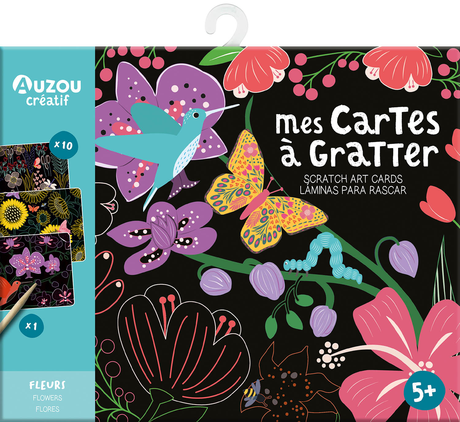 Cartes à gratter - fleurs (édition 2021) Cartes à gratter - fleurs (édition 2021)