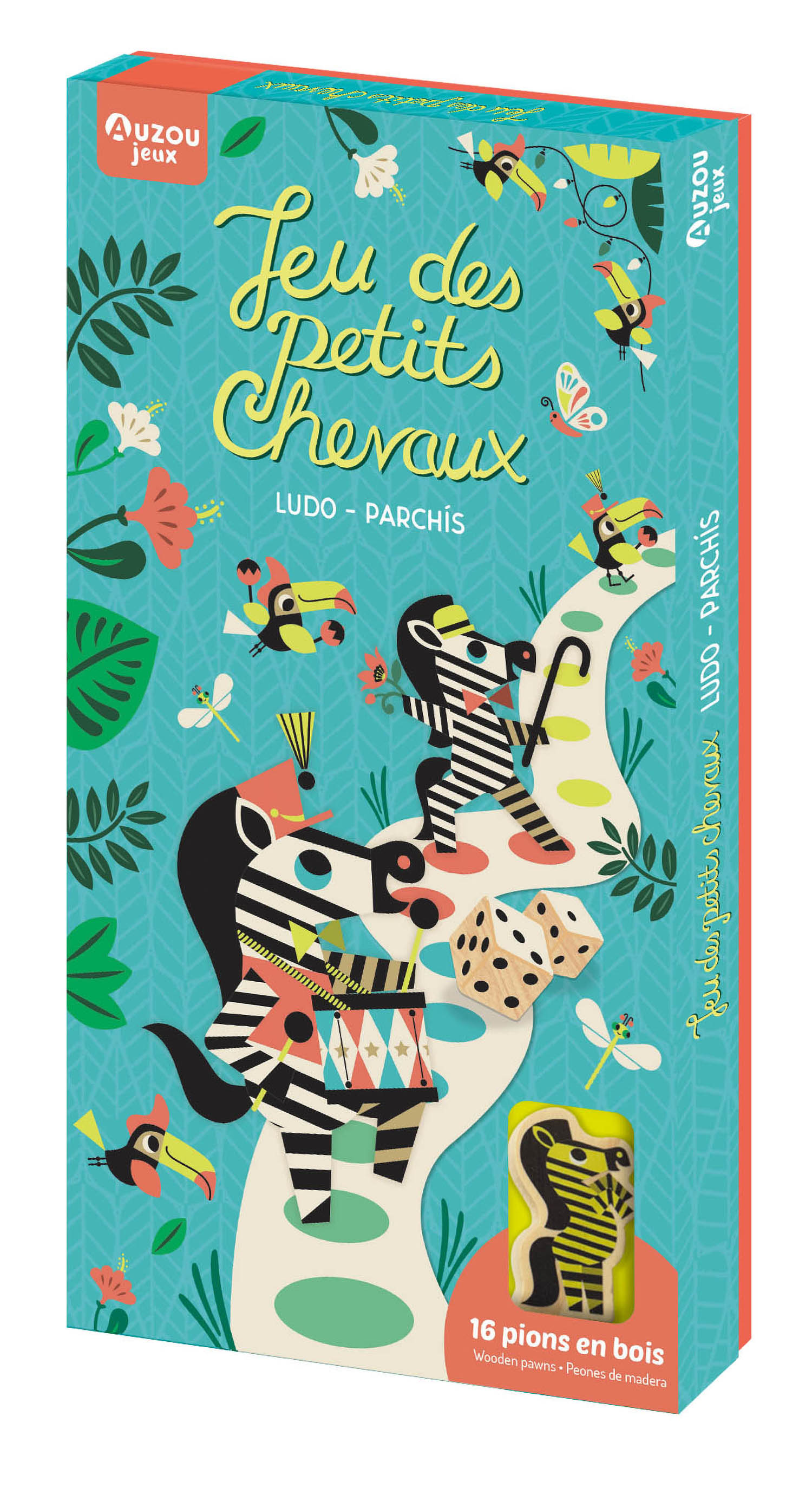 JEU DES PETITS CHEVAUX : DANS LA SAVANE !