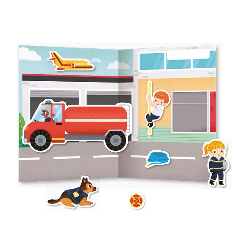 Mis 500 Pegatinas. Policía Y Bomberos