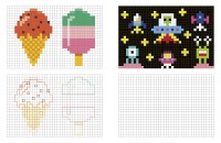 MES GRANDS COLORIAGES - MES COLORIAGES PIXELS MES GRANDS COLORIAGES - MES COLORIAGES PIXELS
