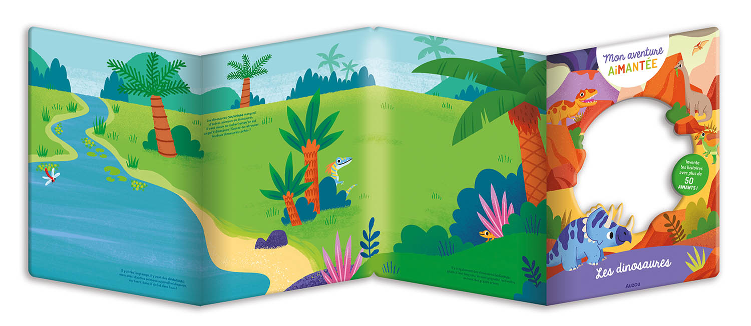 Mon aventure aimantée - Les dinosaures