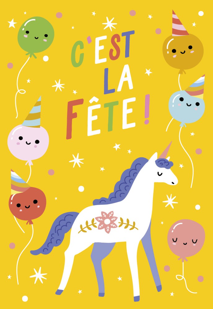 Mon Set D'invitations : Anniversaire