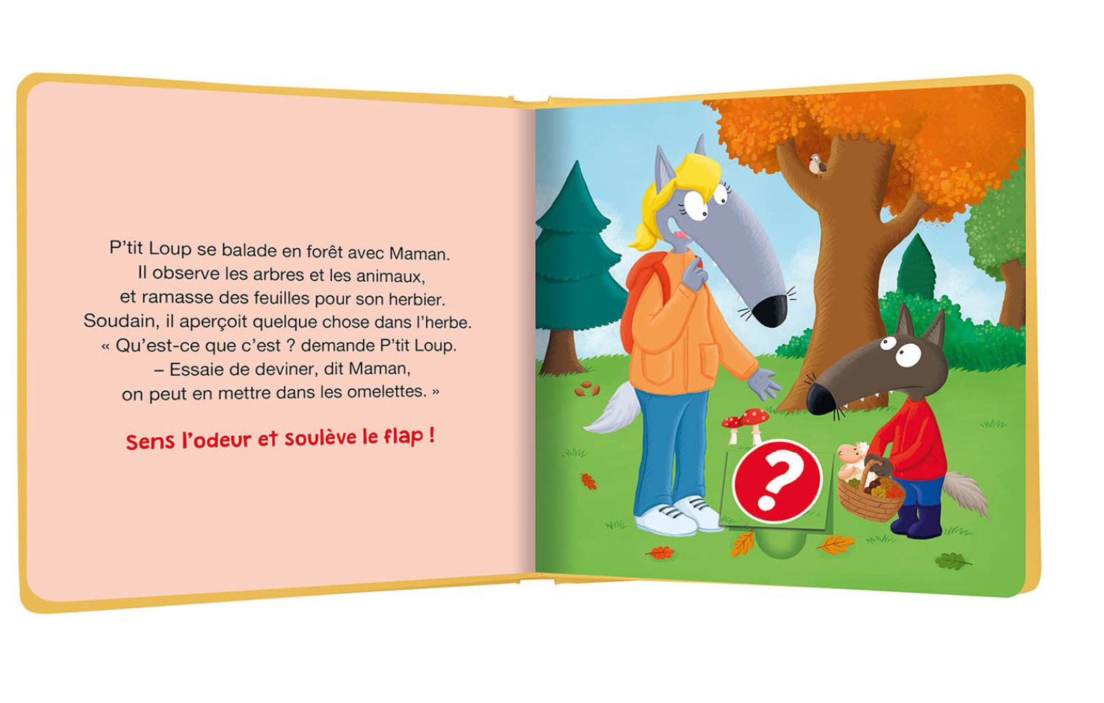 P'tit Loup - Le Livre Des Odeurs P'tit Loup - Le Livre Des Odeurs