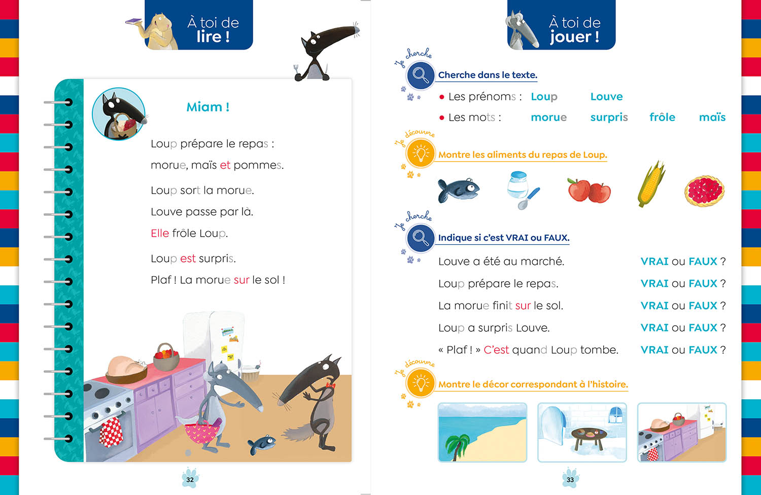 MA METHODE DE LECTURE AVEC LOUP