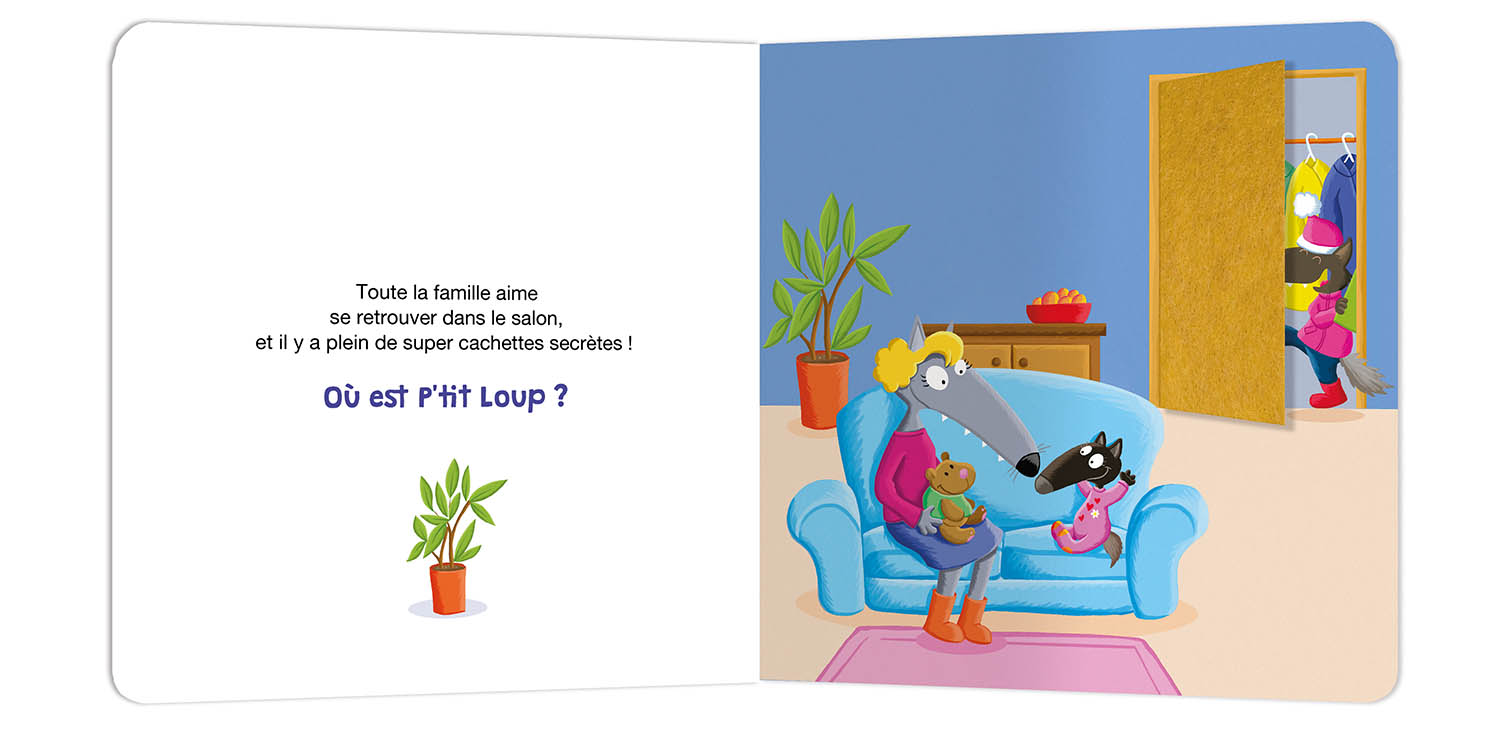 J'apprends Avec P'tit Loup - Où Est P'tit Loup ?