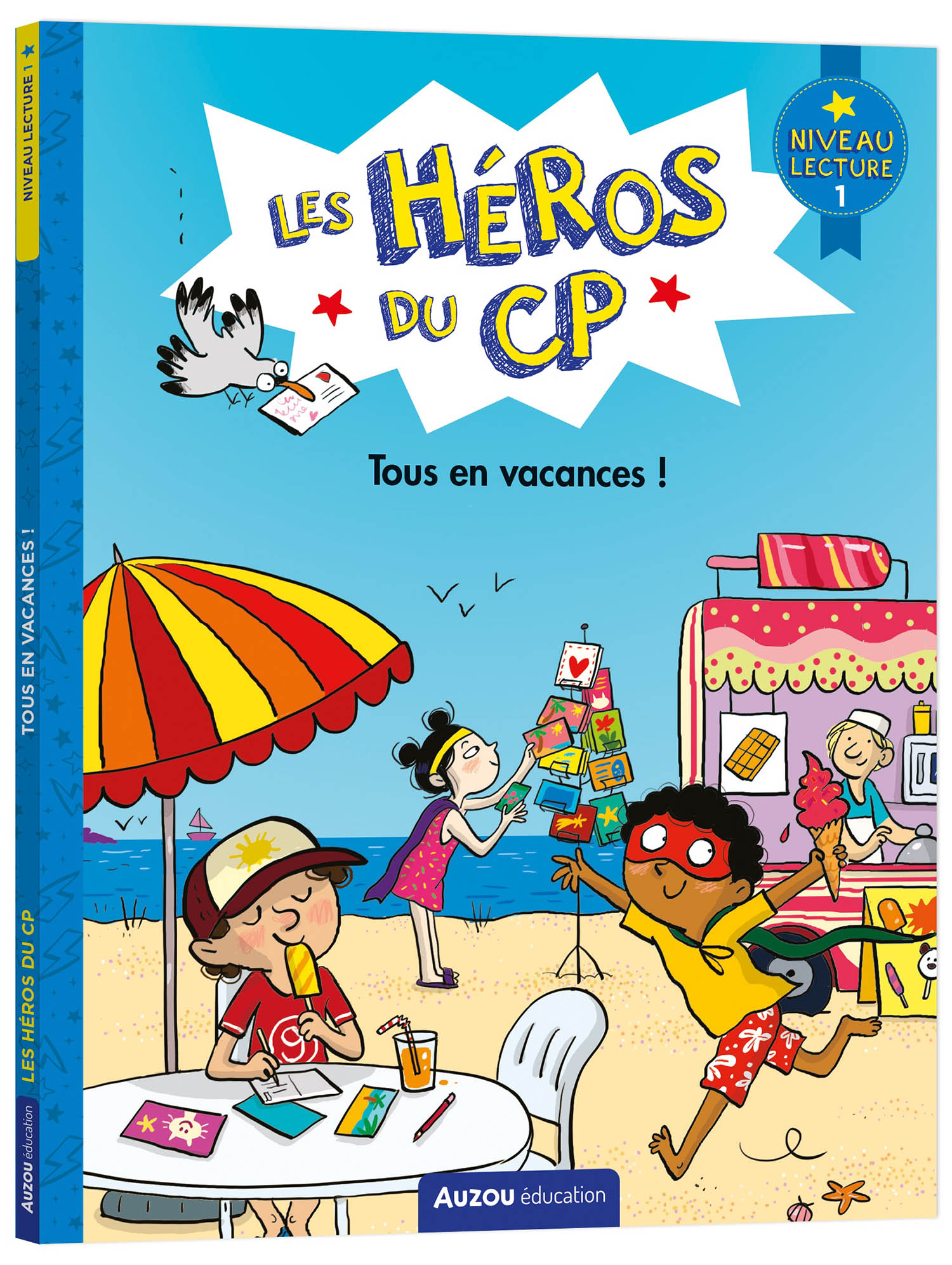 LES HEROS DU CP - NIV 1 - TOUS EN VACANCES !