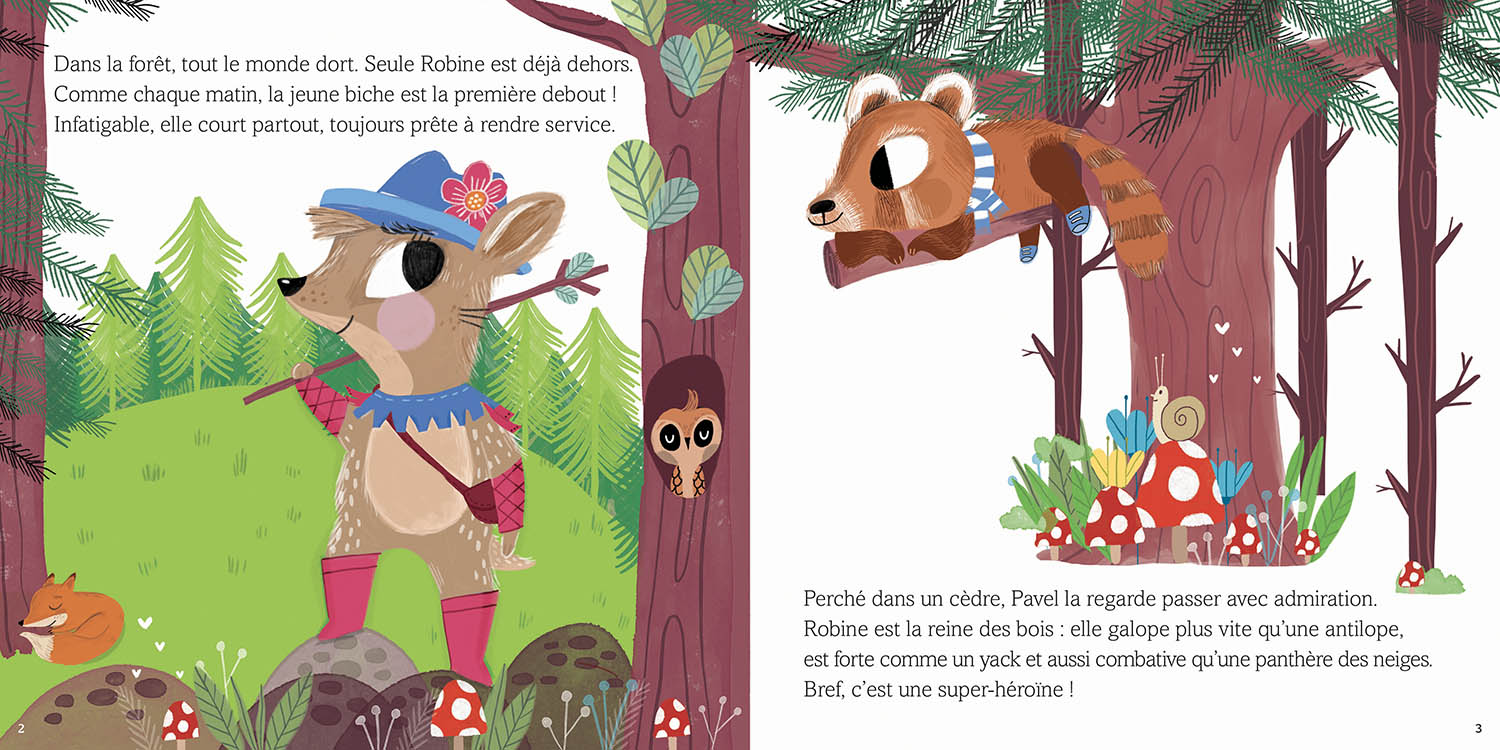 ROBINE, SUPER HEROINE !