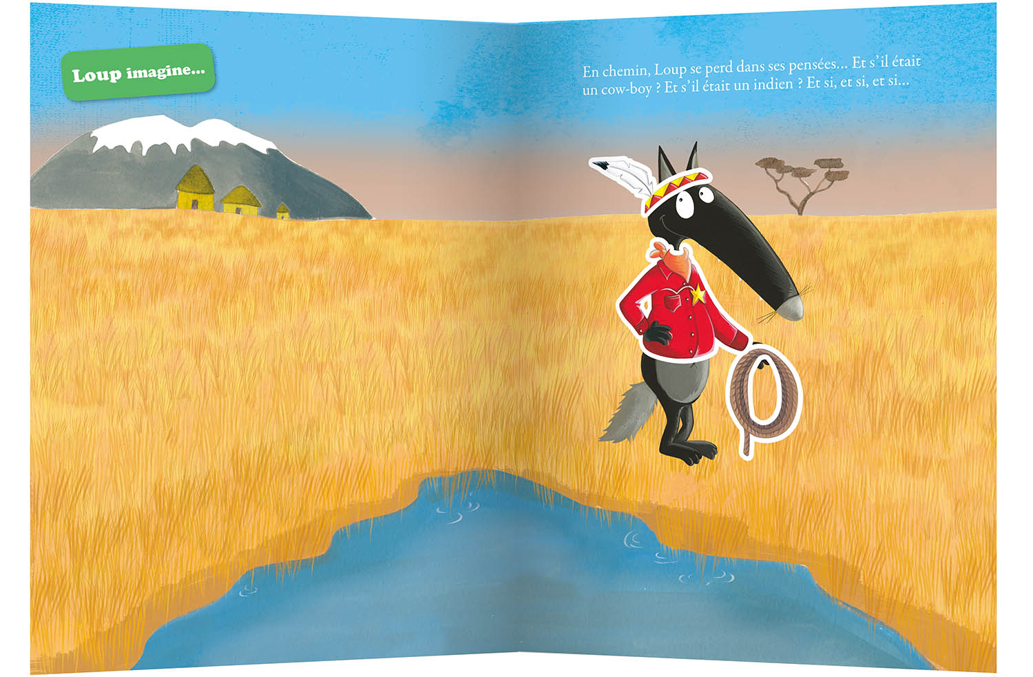 Loup L'anniversaire Déguisé