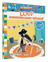 Loup l'anniversaire déguisé