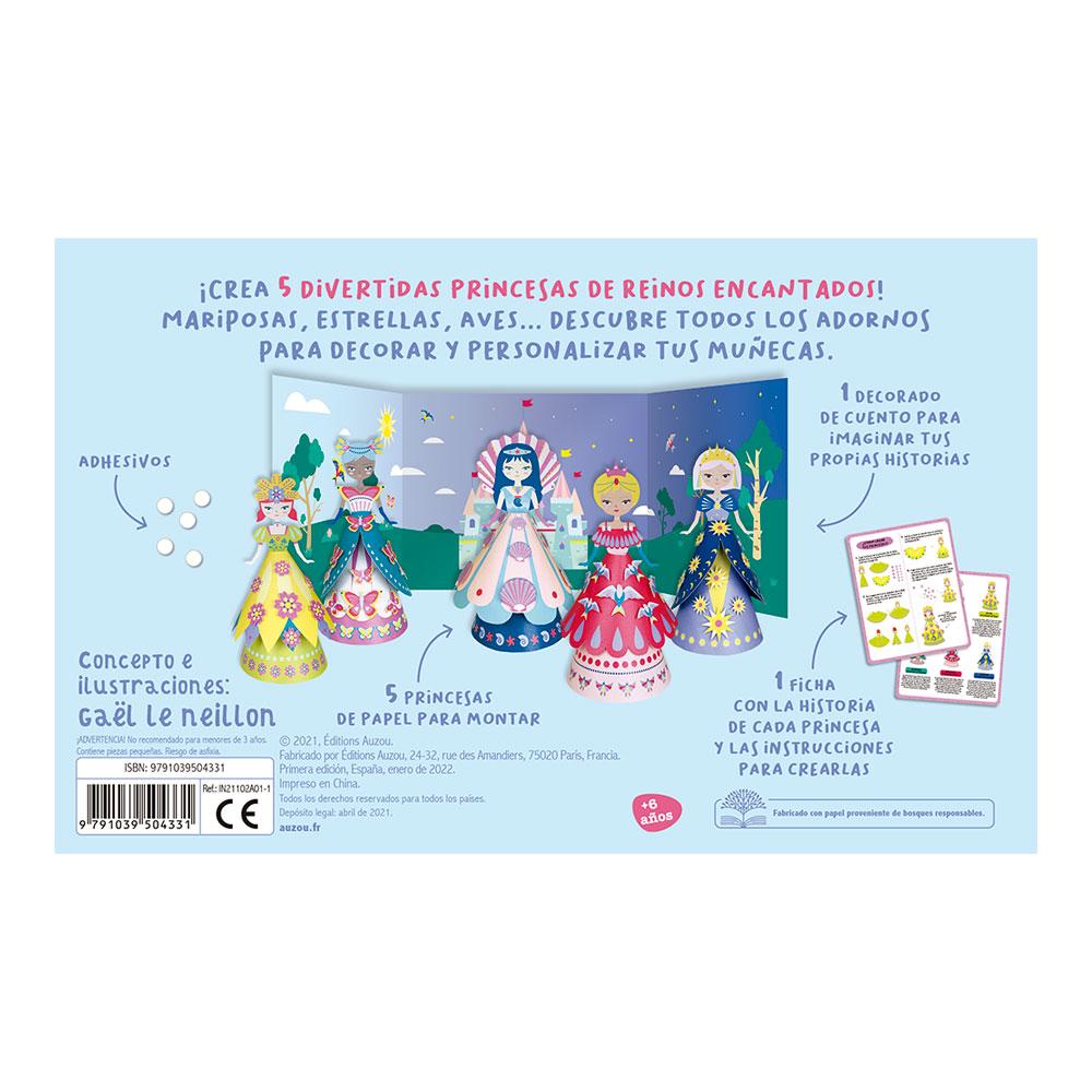 Mi Estuche De Artista. Princesas De Cuento En Paperart