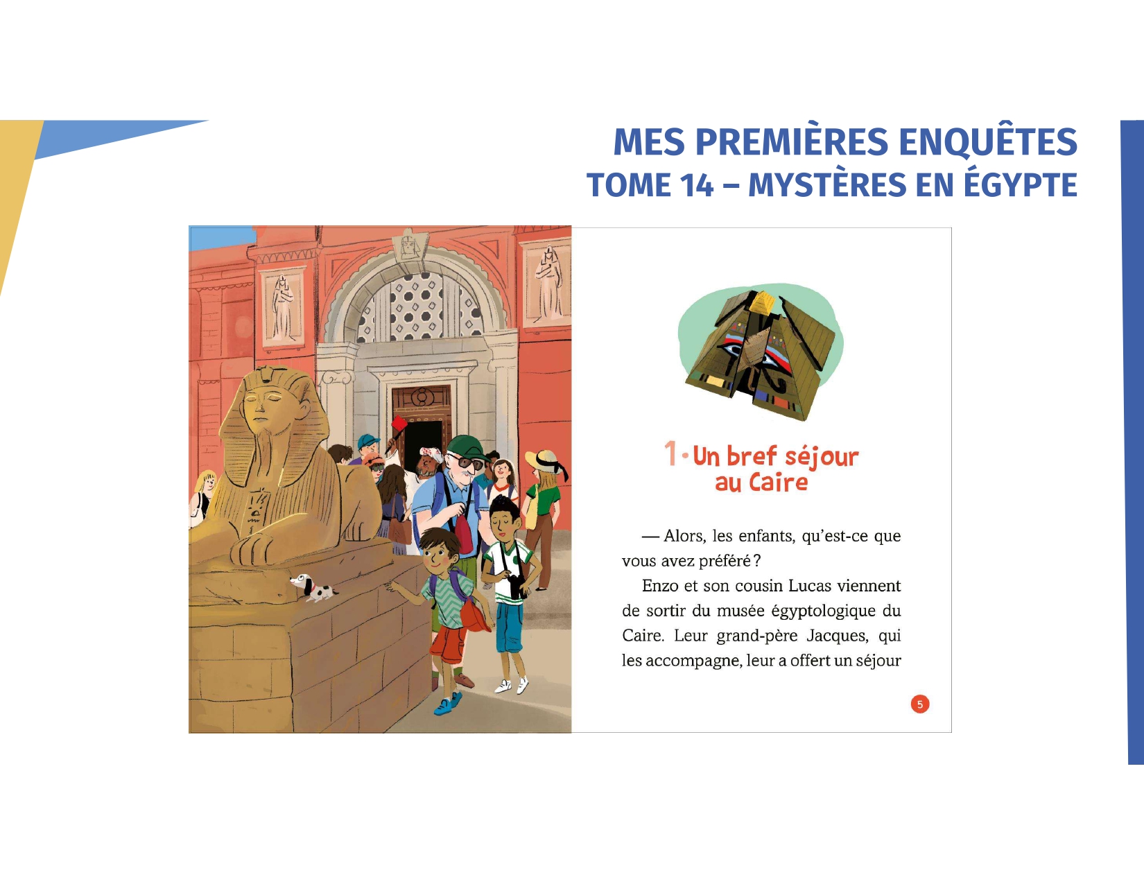 MES PREMIERES ENQUETES T14 (MYSTERES EN EGYPTE)