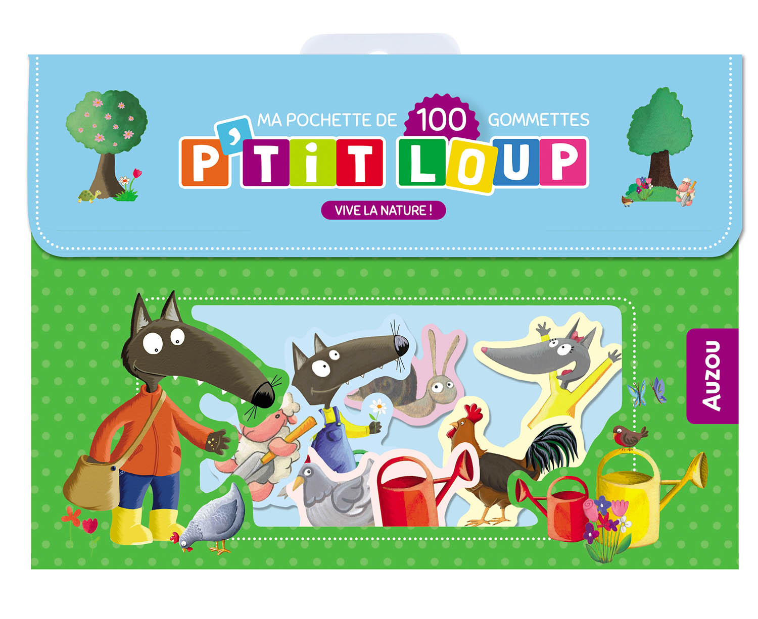 Ma Pochette De 100 Gommettes P'tit Loup : Vive La Nature