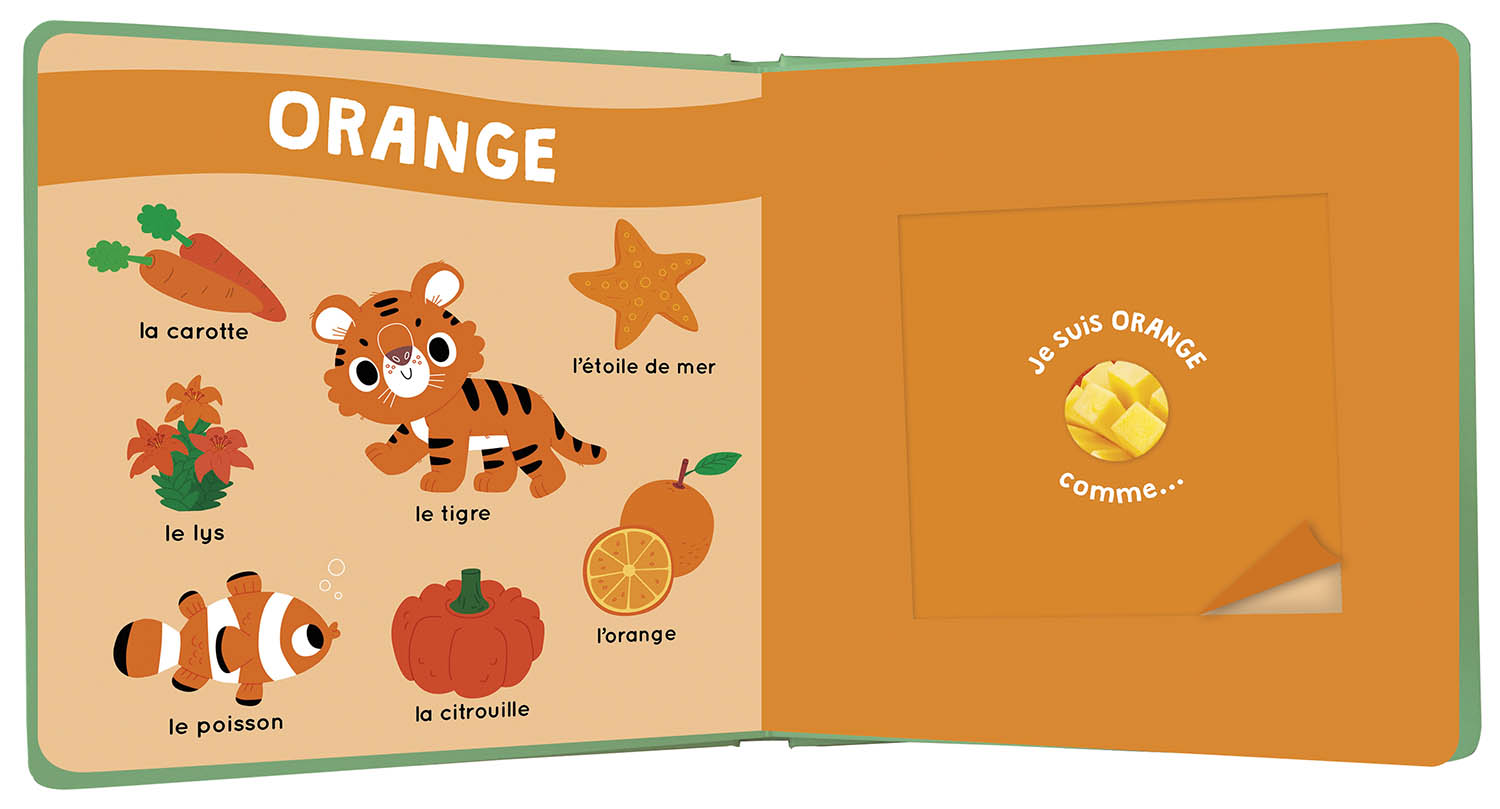 FRUITS EN FOLIE - MON LIVRE DES ODEURS ET DES COULEURS