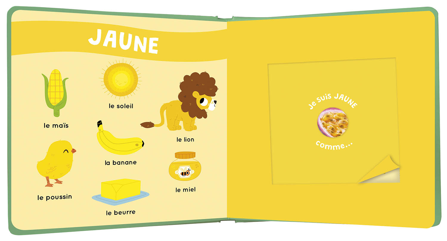 Mon Livre Des Odeurs Et Des Couleurs : Fruits En Folie
