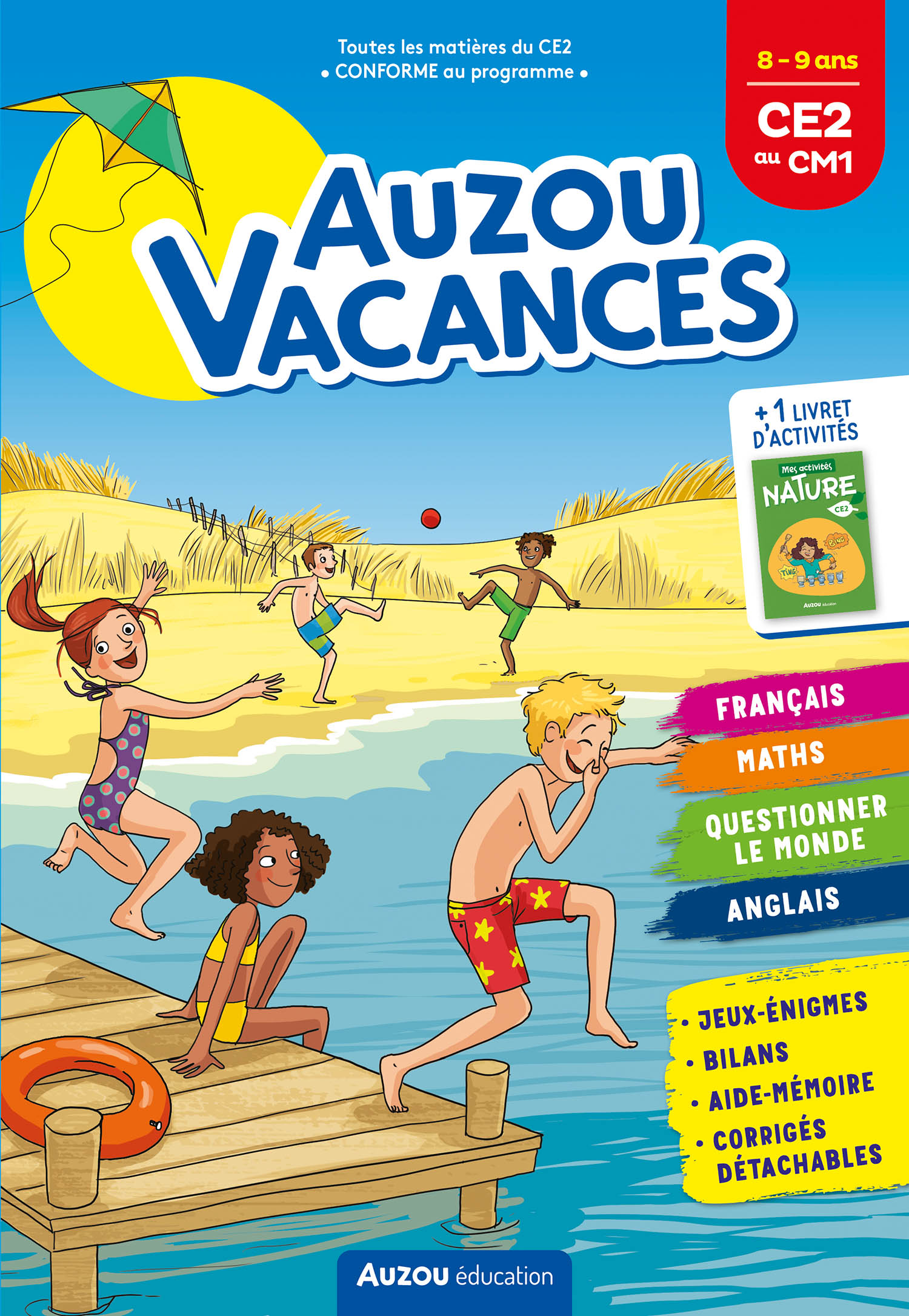AUZOU VACANCES - DU CE2 AU CM1 